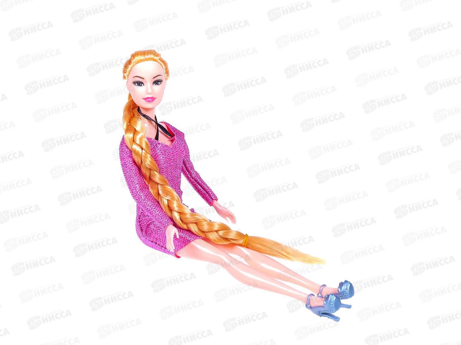 Кукла с аксессуарами 2844104, 6 видов, в коробке 12*5*33см