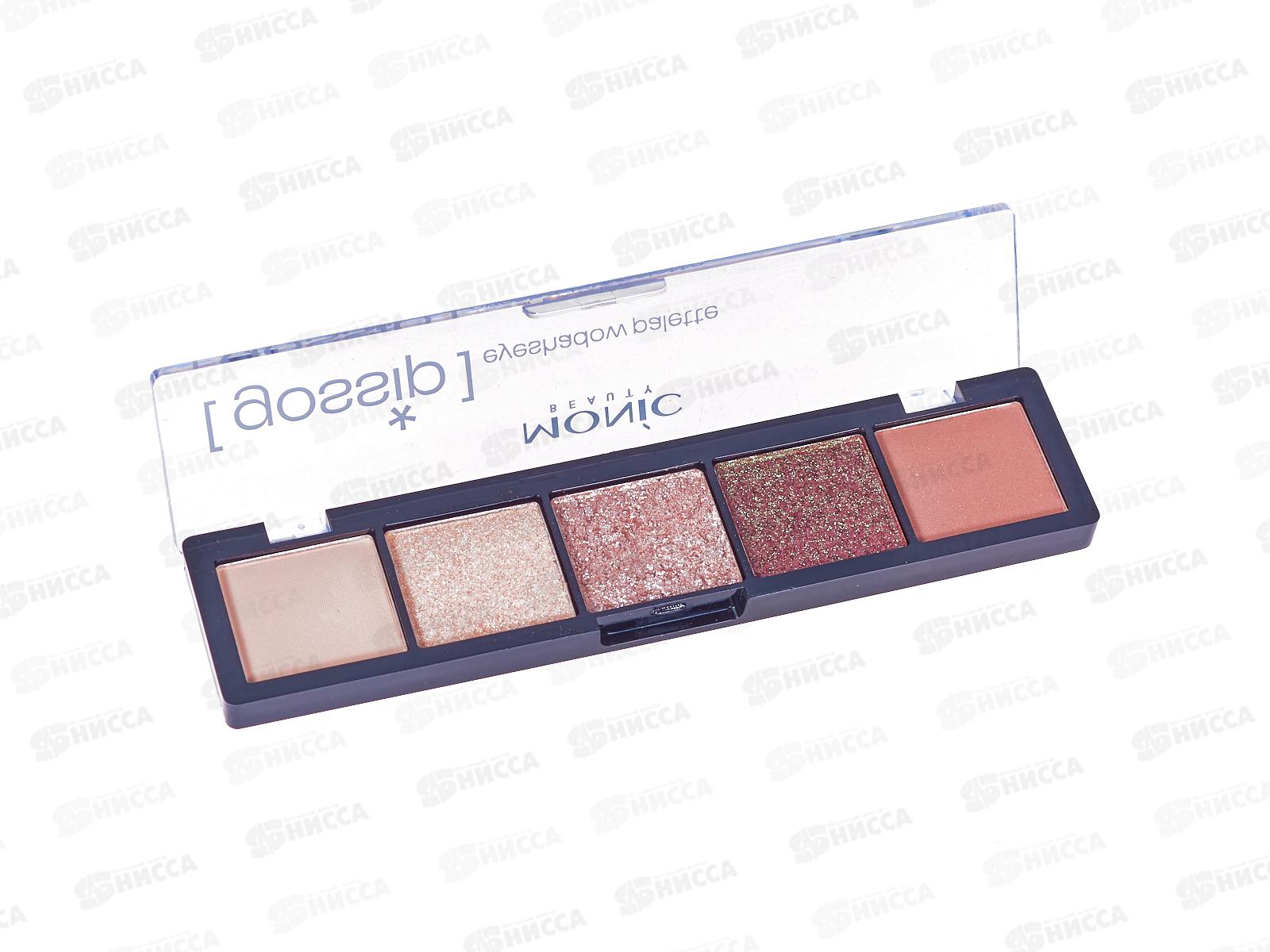 MONIC BEAUTY Палетка теней &quotGossip&quot тон 01 Rebel Star (*3*12)