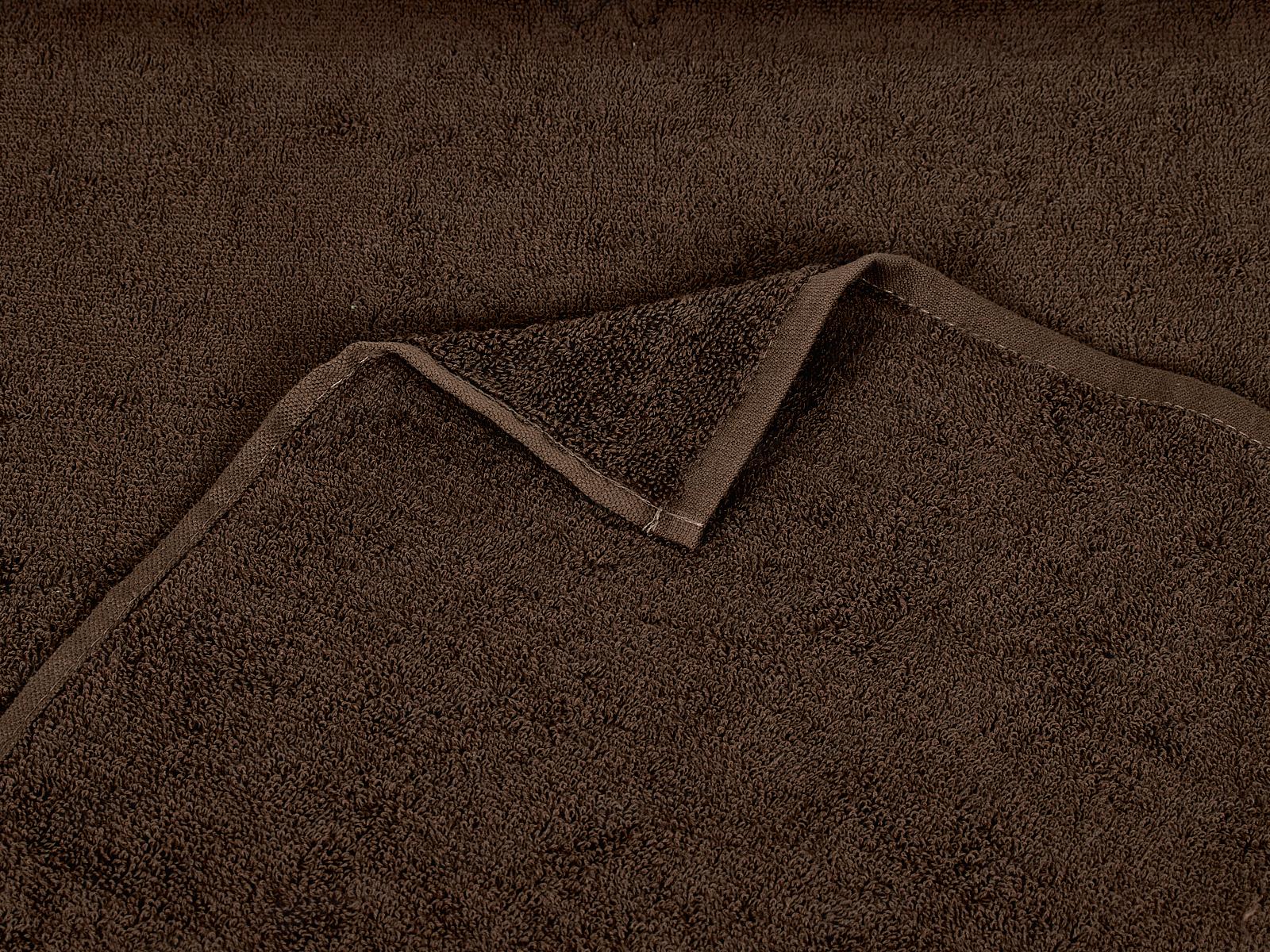 Полотенце махровое 70*130 Бояртекс Шоколадный