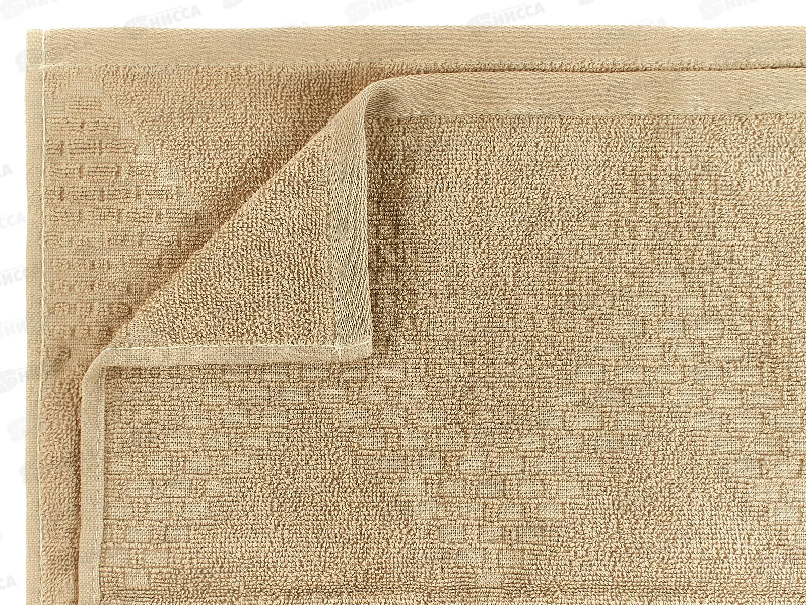 Полотенце махровое 30*60 LuxoR Рокс бежевый