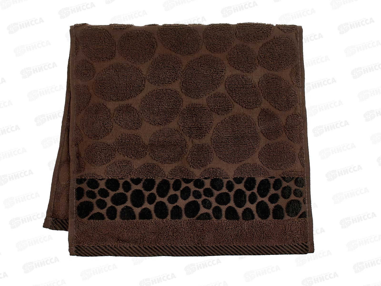 Полотенце махровое 30*60 LuxoR Коаст шоколадный