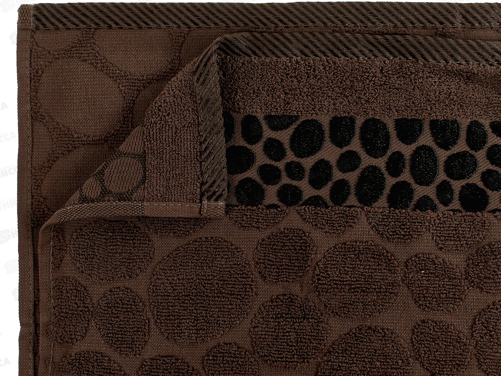 Полотенце махровое 30*60 LuxoR Коаст шоколадный