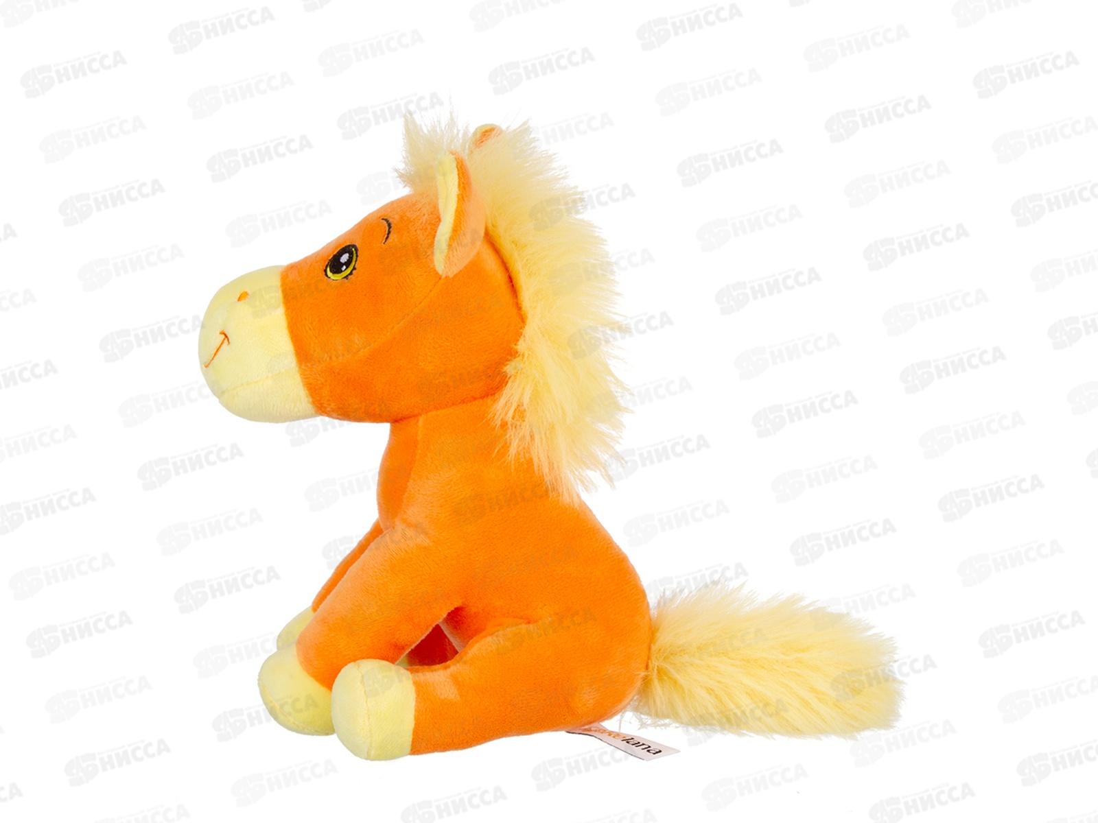 Игрушка ТМ &quotRelana&quot Лошадка оранжевая, 19см, RL25012-19