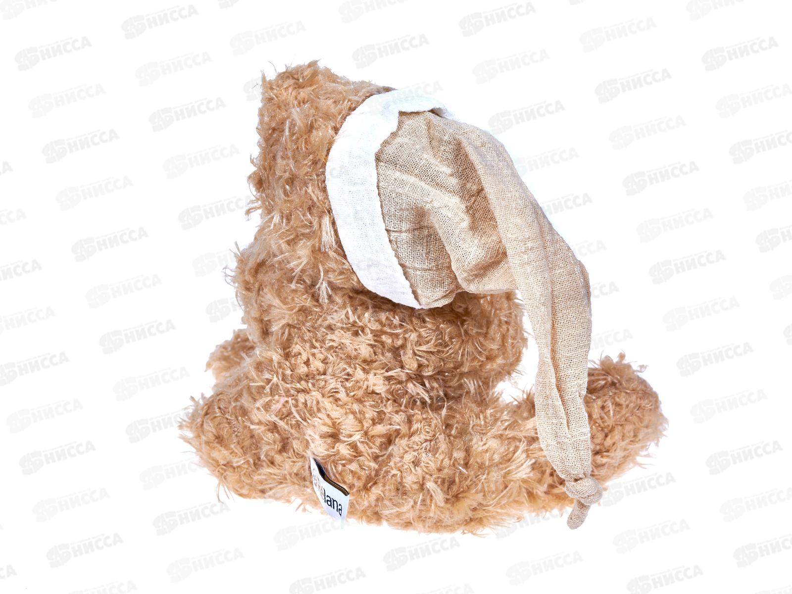 Игрушка ТМ &quotRelana&quot Мишка в ночном колпаке, 22см, RL24029-22