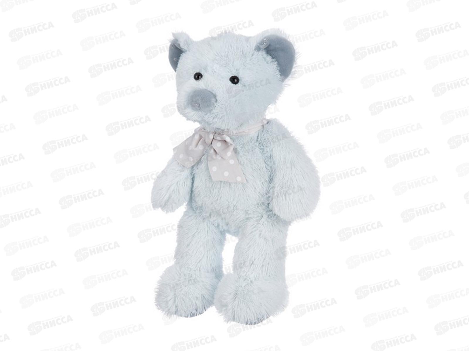 Игрушка ТМ &quotRelana&quot Мишка светло-мятный с бантиком, 19см, RL24170-19