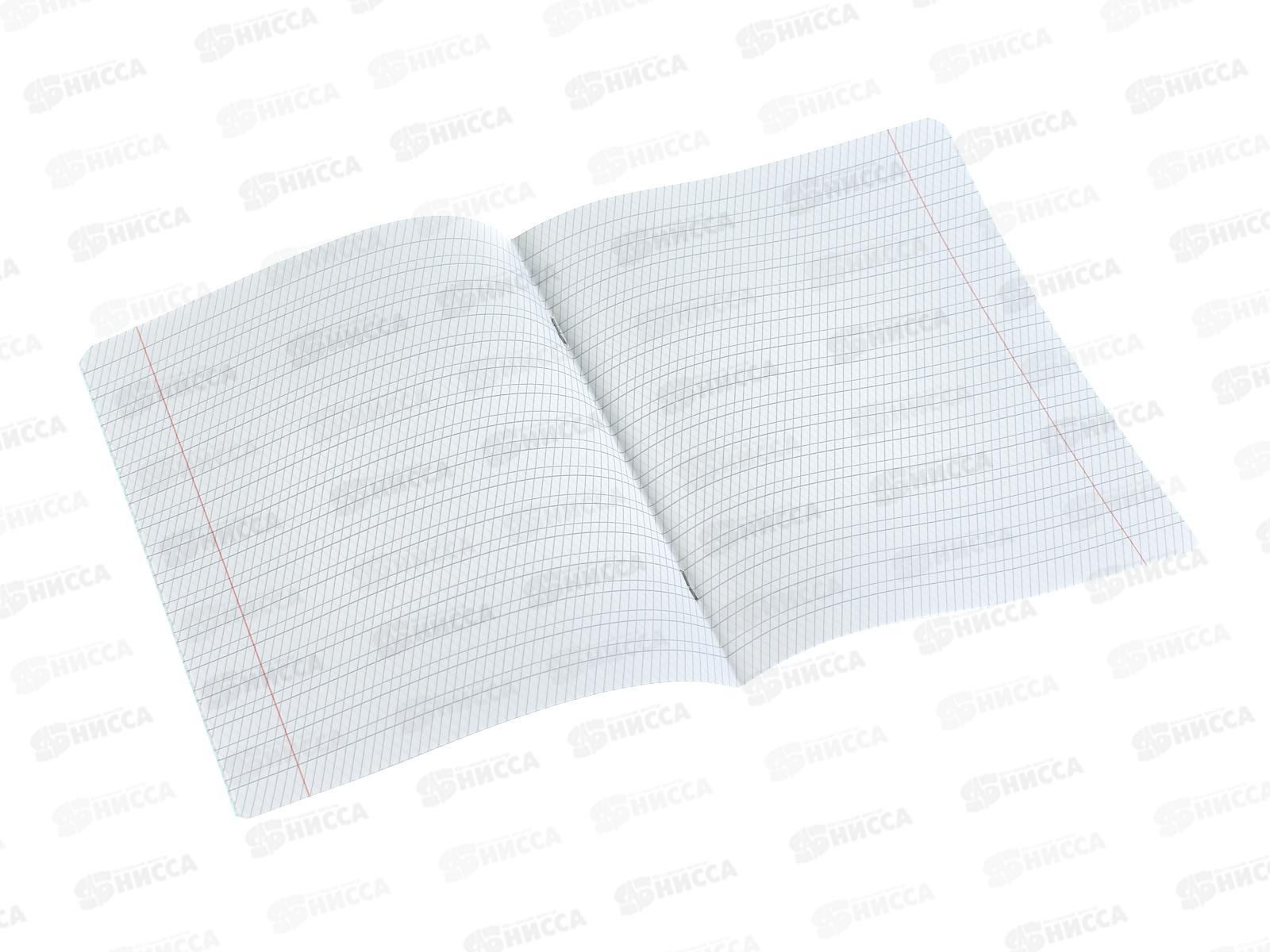 Тетрадь 12л частая кос.лин. Hatber офс. пласт.обл. зелен.,088438*10/140