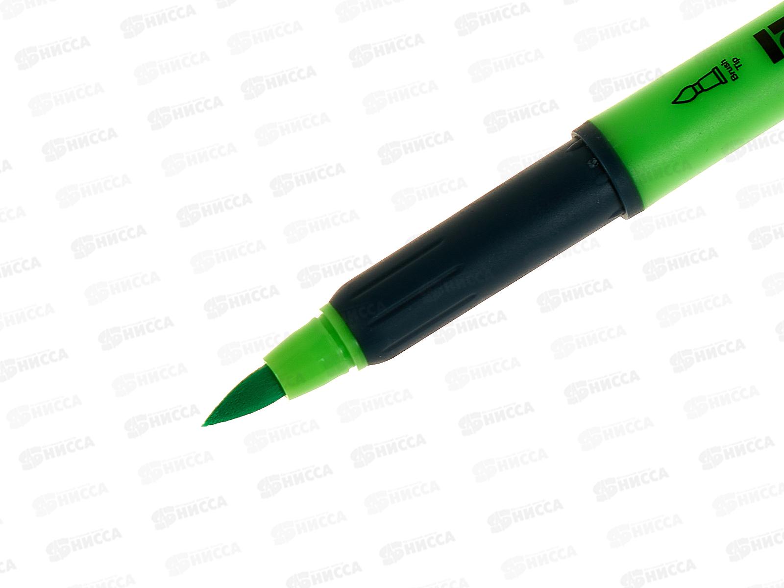 Маркер Berlingo текст.кисть Textline HL470,зелен.,Т4516 *12