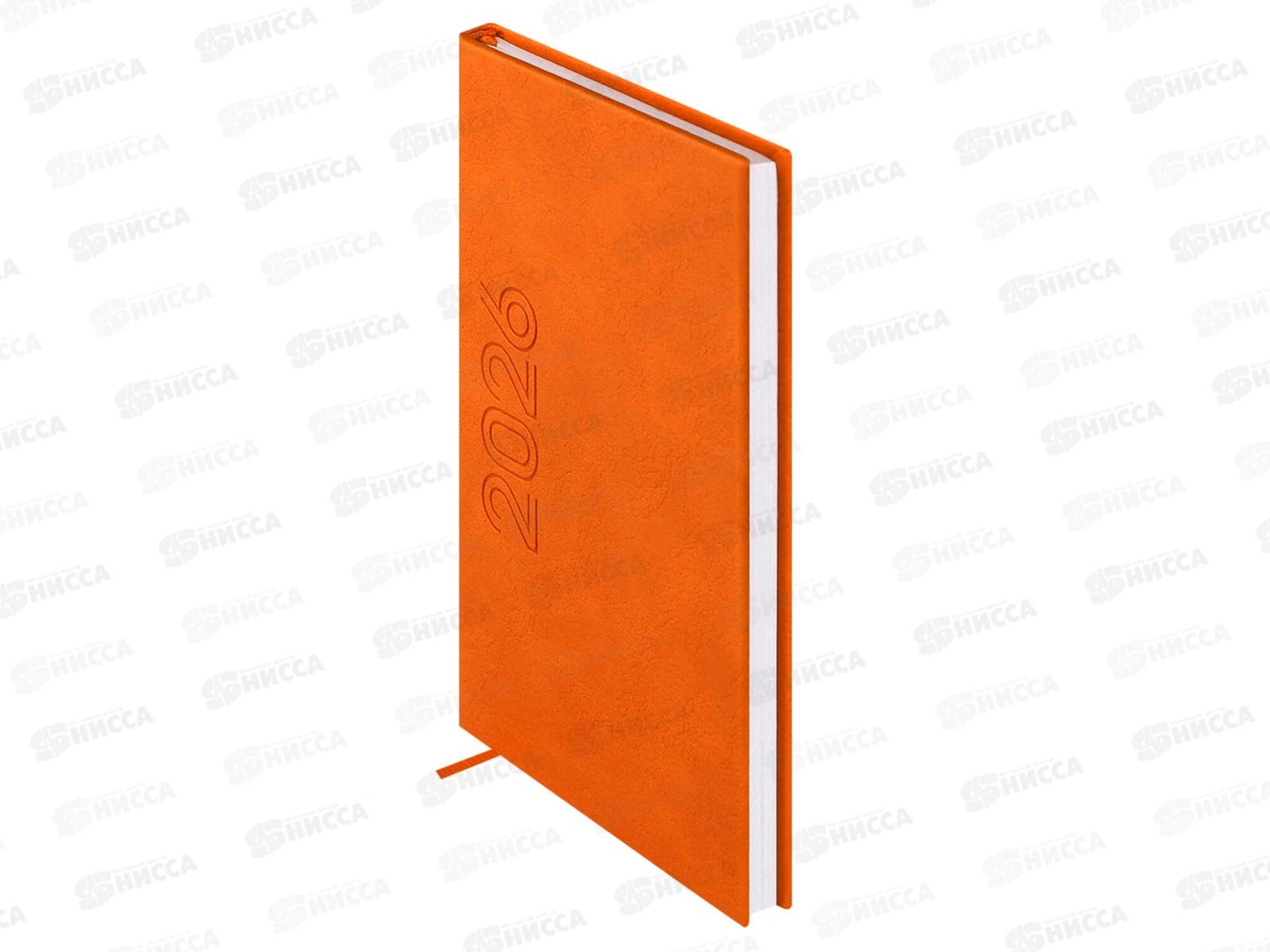 Еженедельник ФЕН 2026 64л.180*145мм Escalada Лозанж оранж,70359