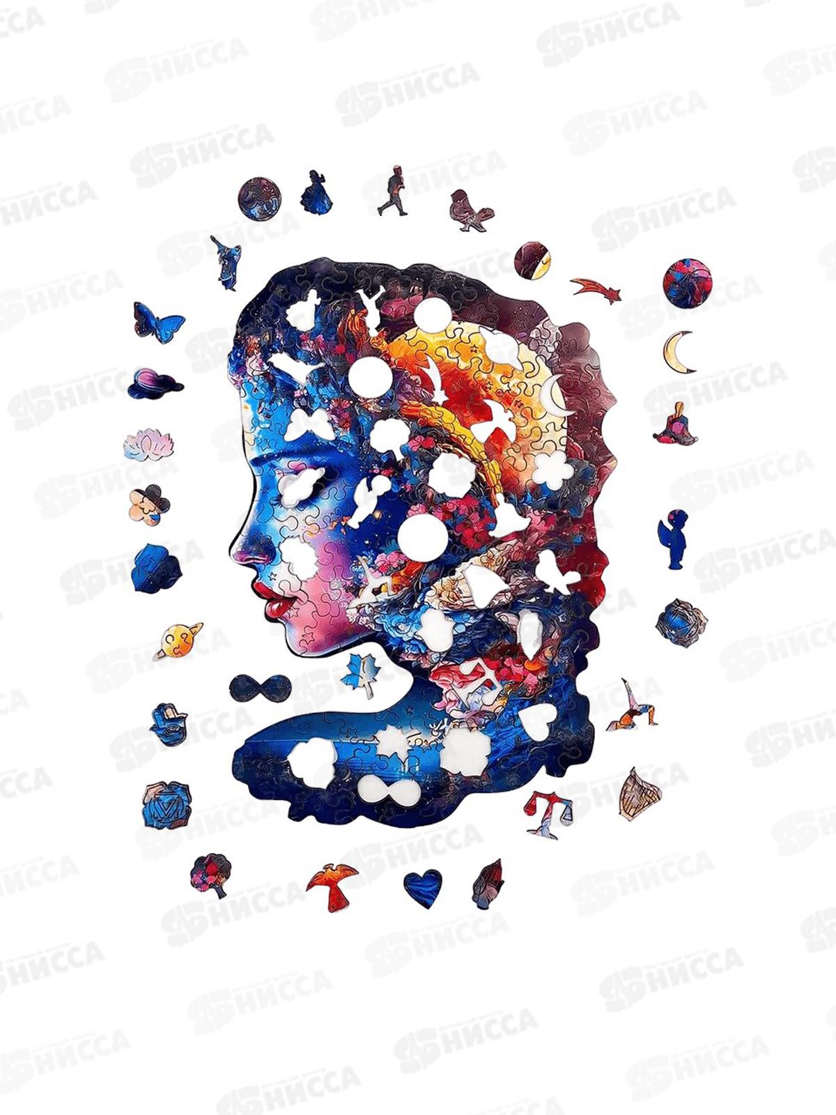 Пазл фигурный деревянный &quotДуша&quot М, P-028