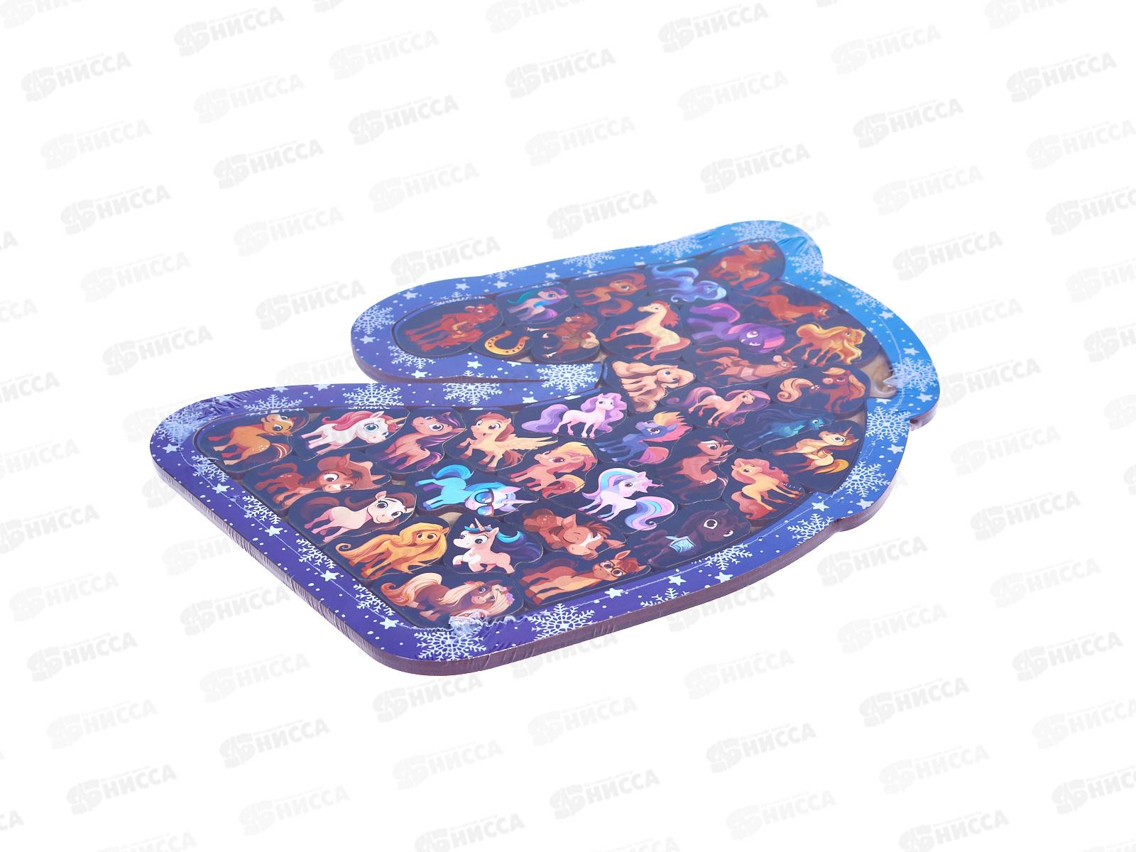 Пазл в рамке для детей &quotЛошадки&quot R-012