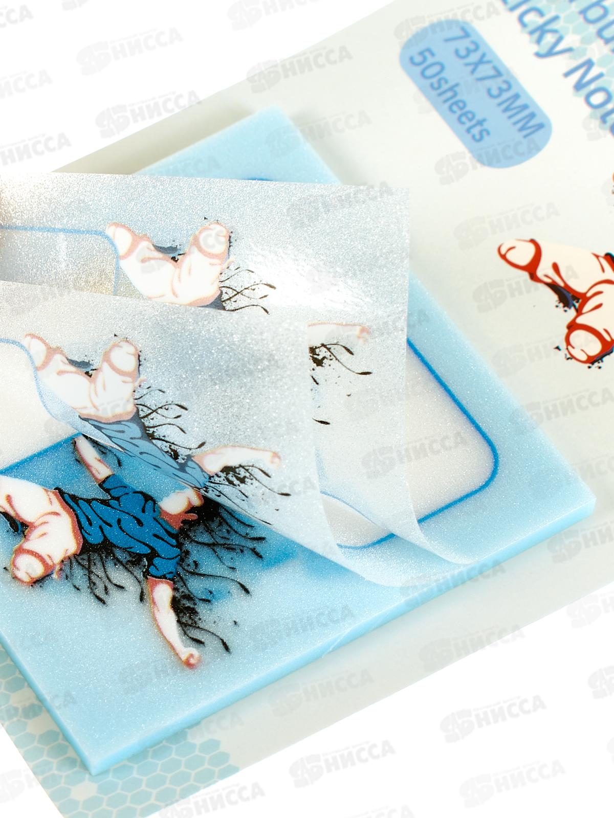 Блок липкий Alingar 73*73 Win футболист, 50л  AL13204 *12