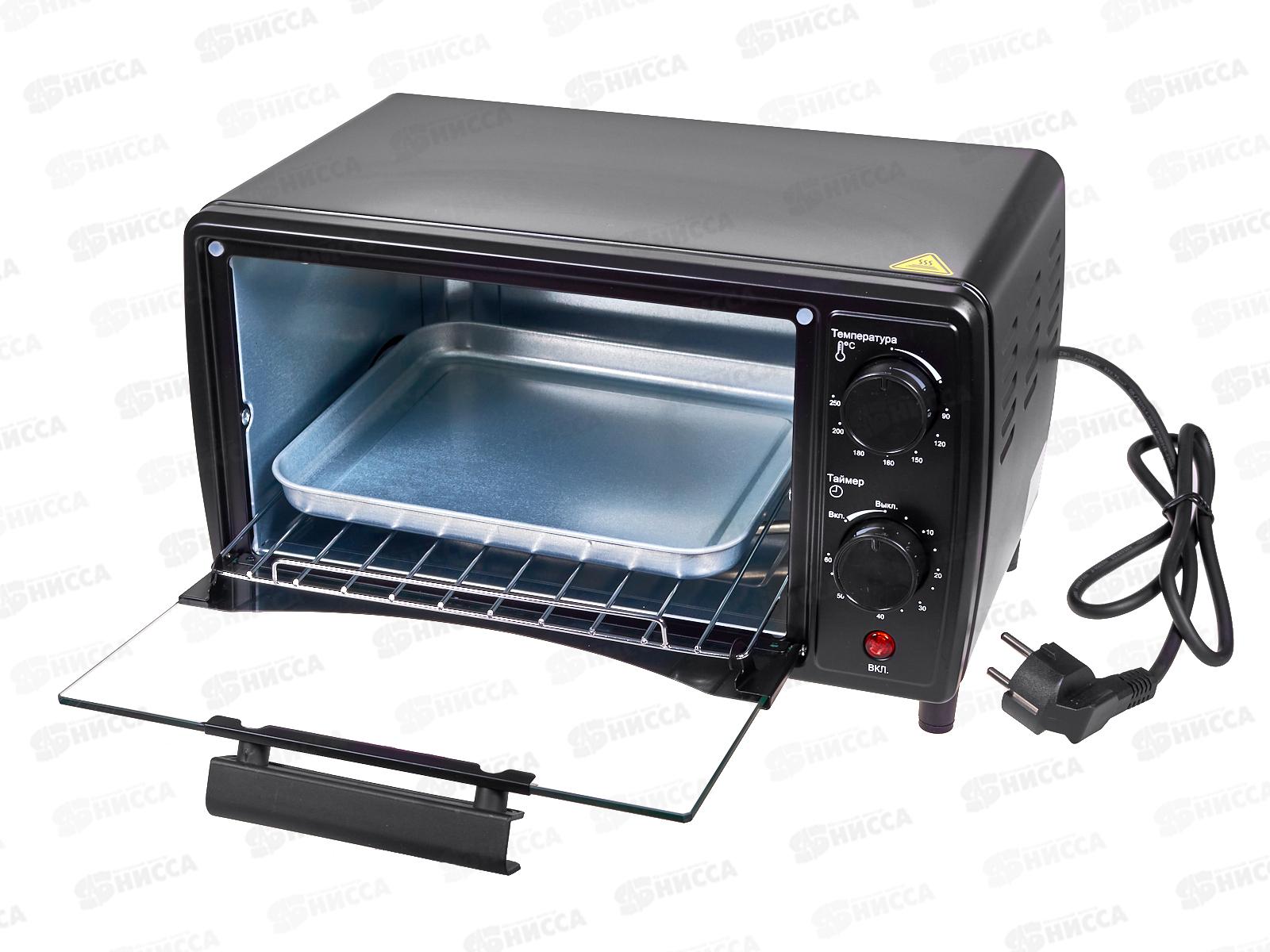 Духовка электр.SA-7006B 900Вт 9л таймер