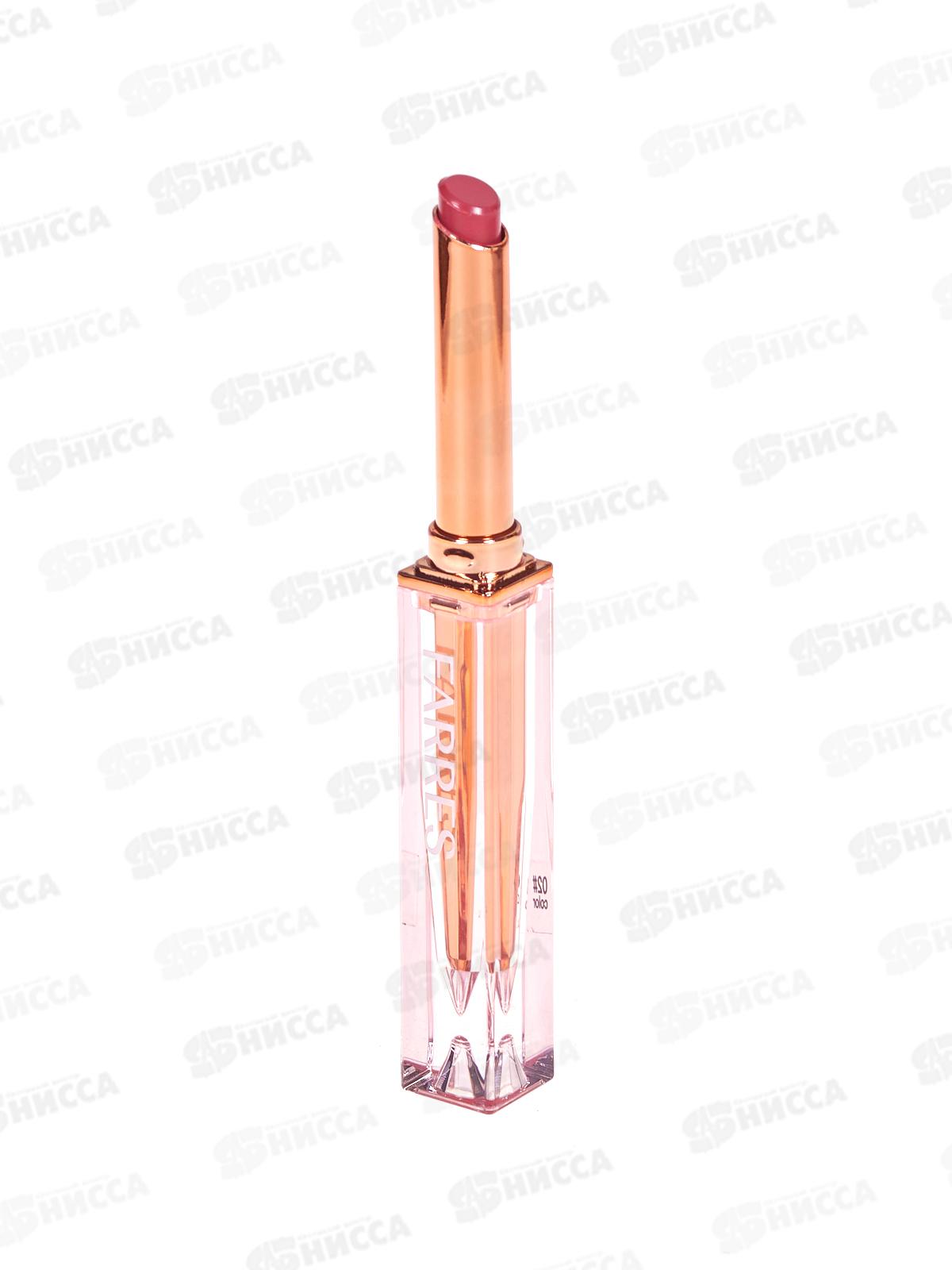 Farres Помада-бальзам с эффект влаж губ 5308-02 Чайная роза *12