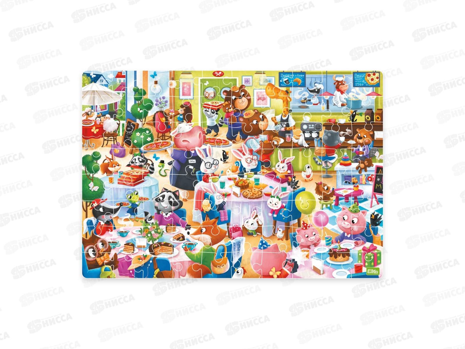 Пазл 80 элементов Виммельбух &quotКафе&quot ЕТ01-097