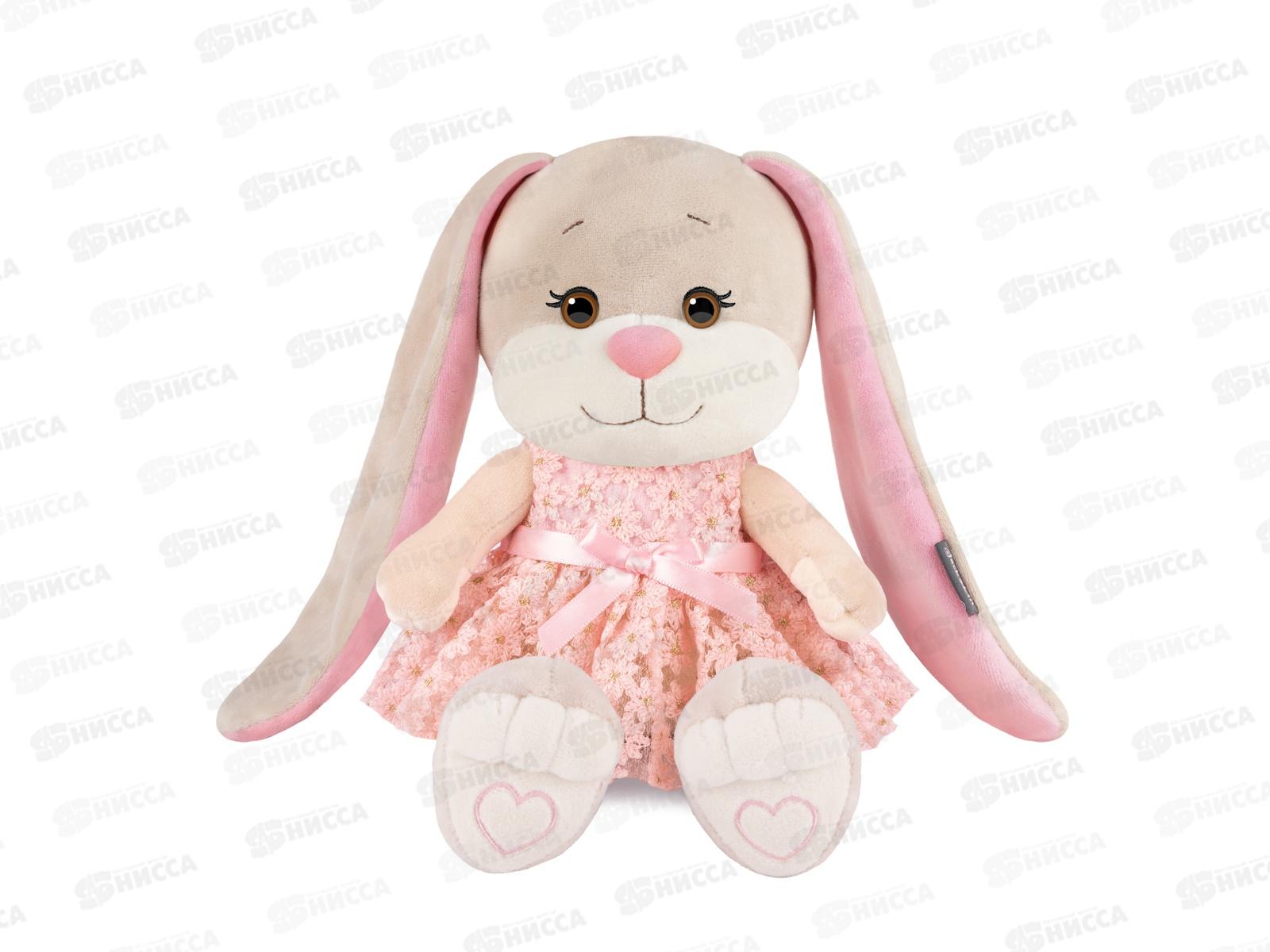 Зайка Jack&Lin Лин в розовом платье. 20см JL-4202317-20 коробка