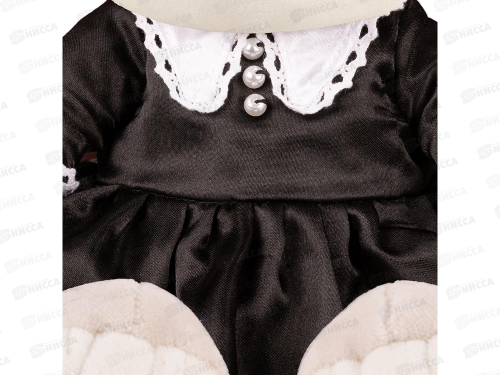 Зайка Jack&Lin Лин в черном платье. 25см JL-4202318-25 коробка