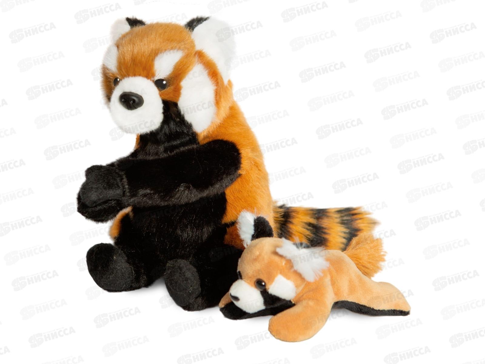 Красная панда с малышом, 25см, ML-SO-130222-25-23 MAXITOYS