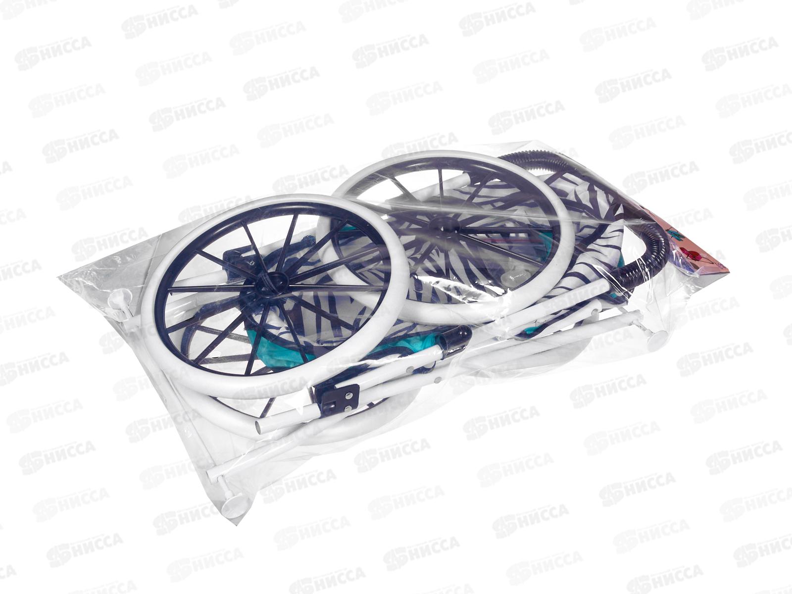 Коляска для кукол, металлическая 2300669 в пакете