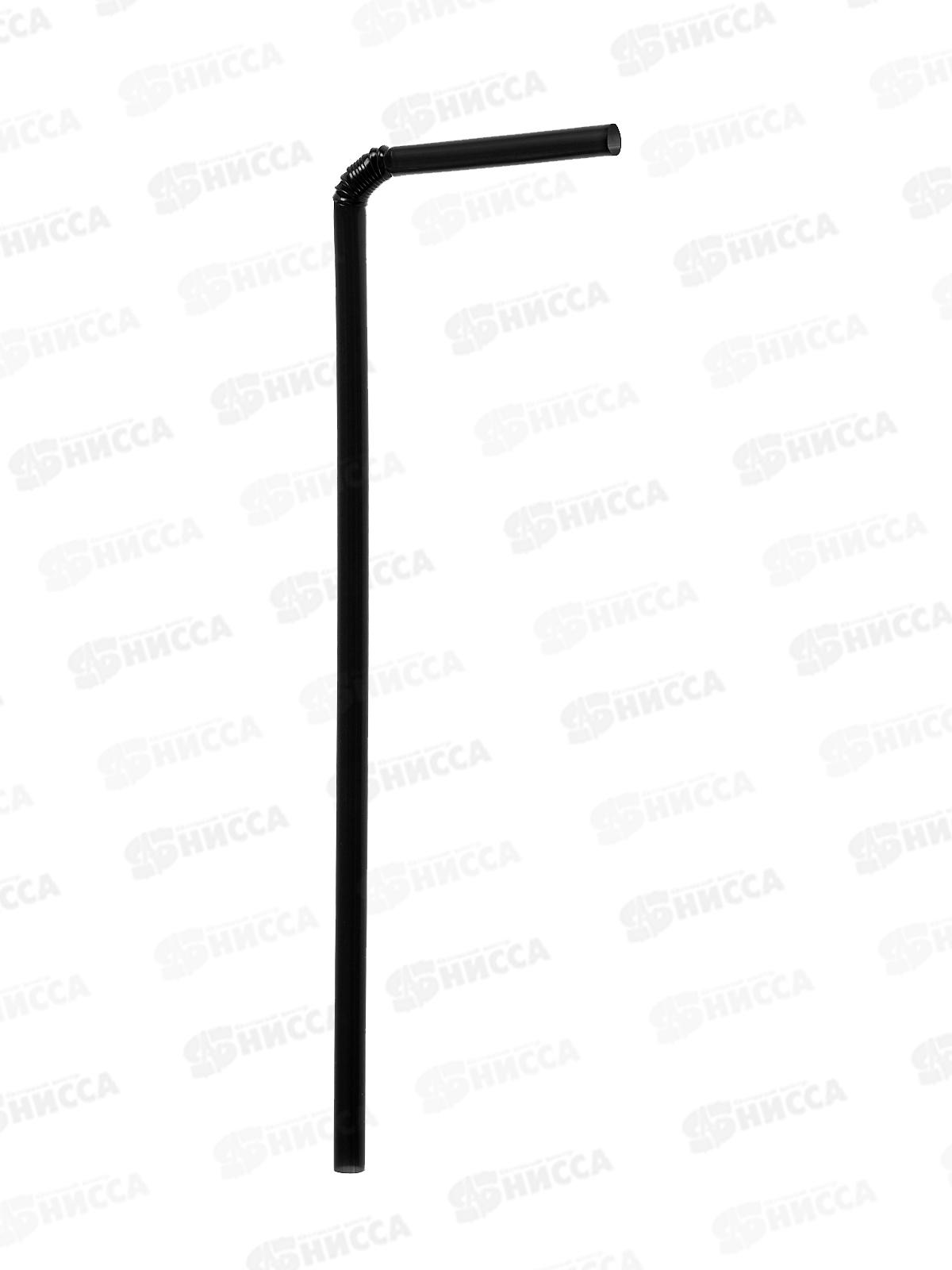 Трубочки Grifon для напитков 250шт уп черные 21см *10 105-150