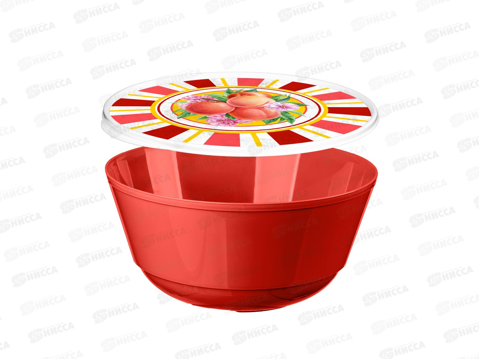 Миска 1л Bergamo с/к Сицилия красный 223135106/04