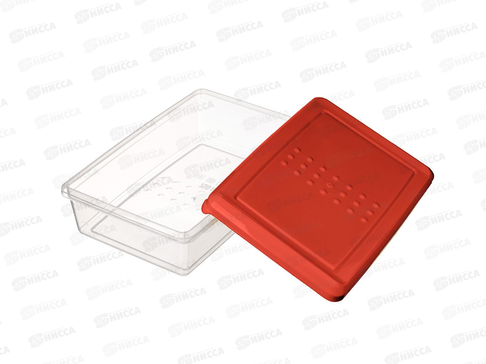 Контейнер д/прод. &quotAsti&quot прямоуг 0,75л красный 221100106/04 *20