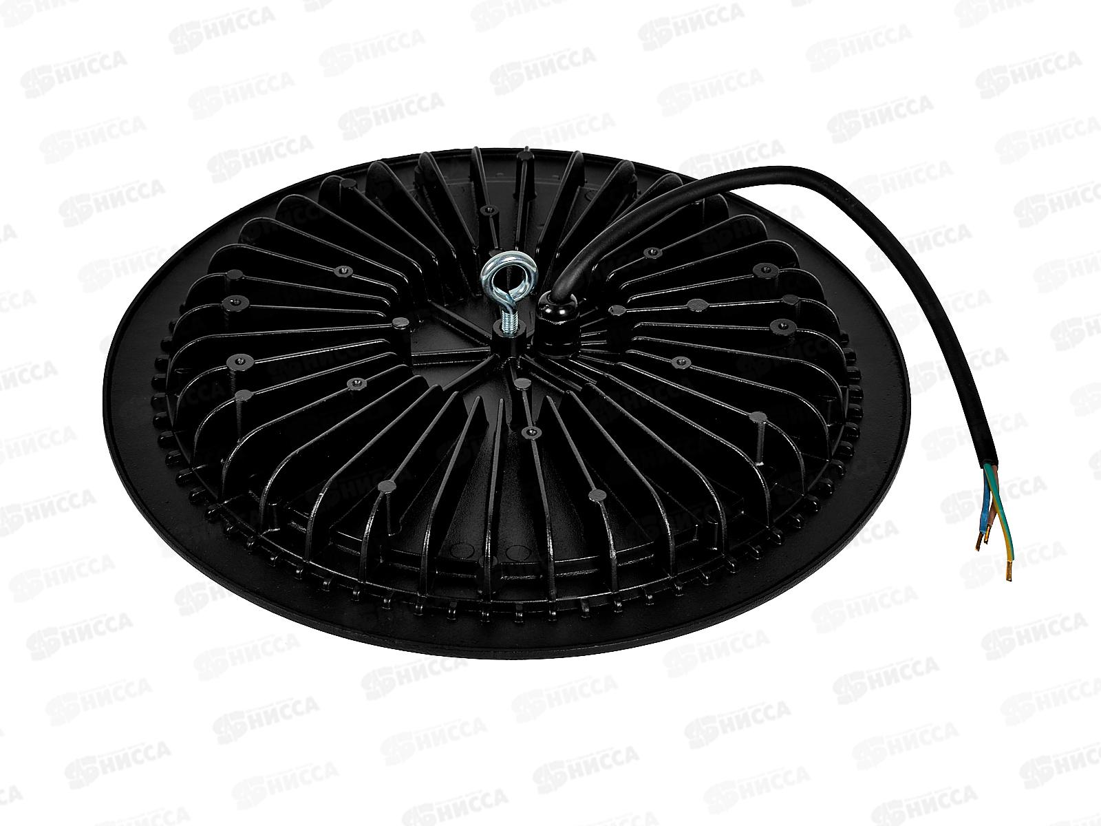 Светильник светодиодный складской ПРОГРЕСС UFO 200Вт подвесной для высоких пролетов,  6500К  *10