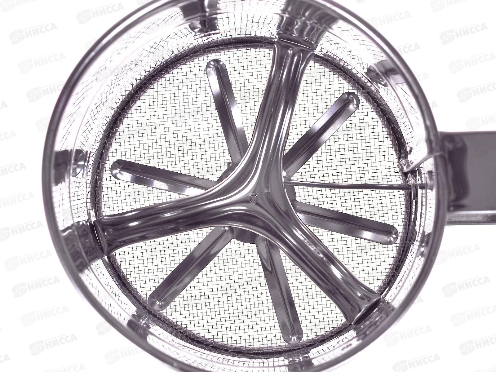 Кружка-сито для муки 14,5*10*9см (нержавеющая сталь) 9902600