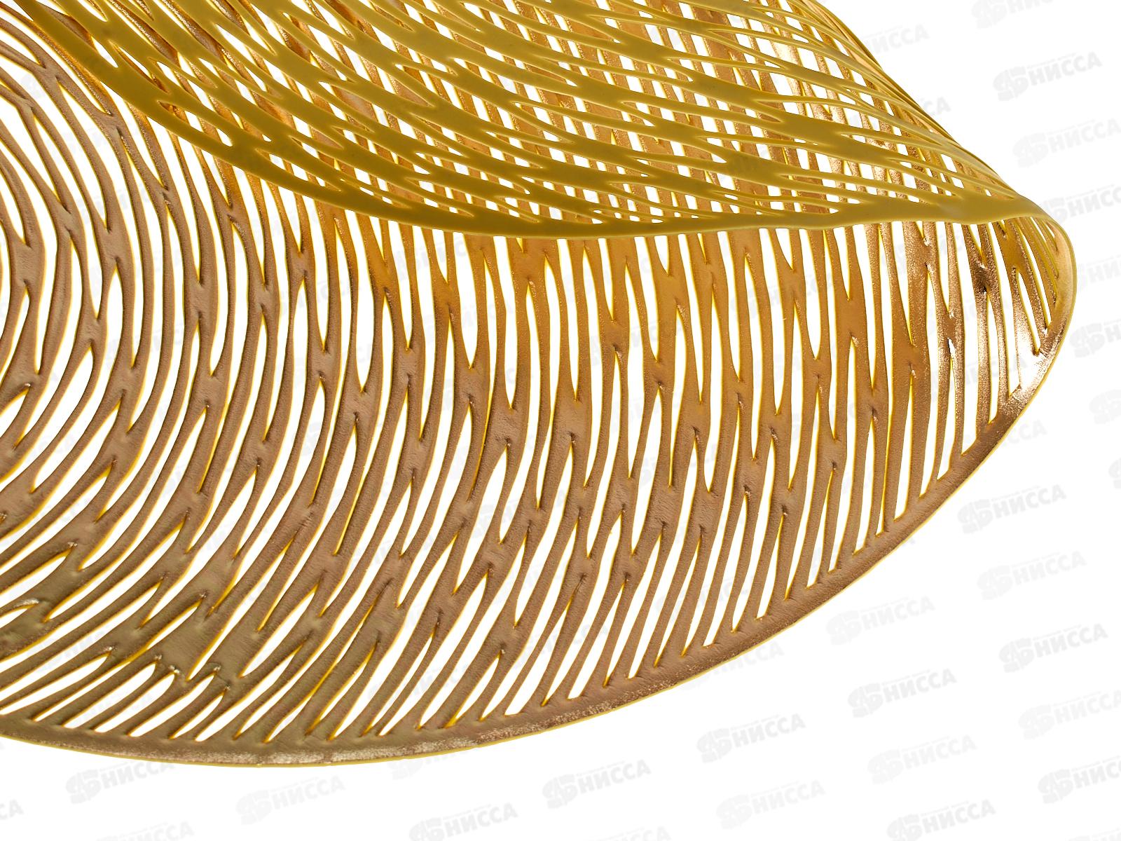 Салфетка сервировочная &quotAjoure&quot (золото) d=38см, 9903106 *4