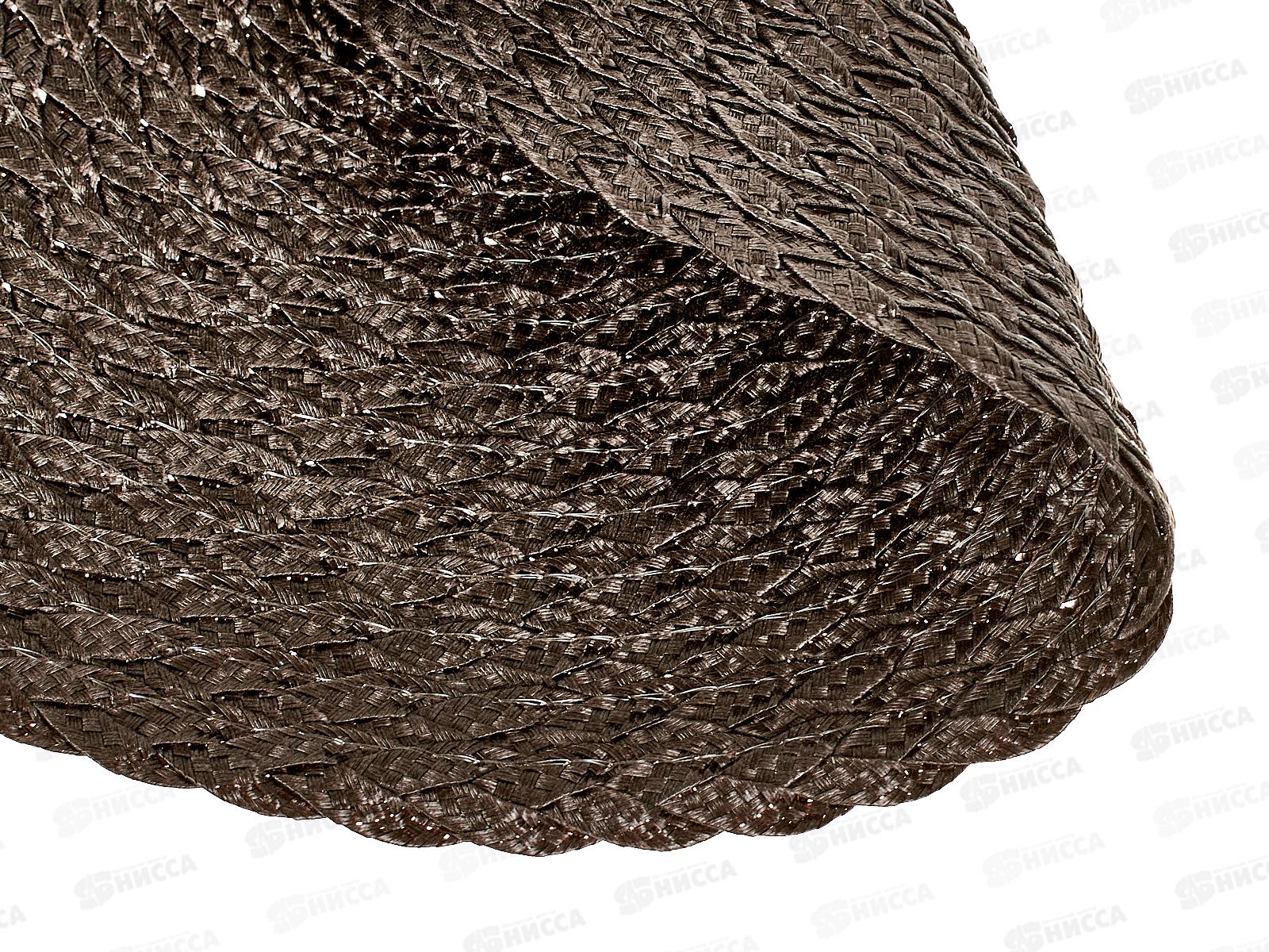 Салфетка сервировочная (плейсмат) &quotCasual line&quot (коричневая) d=37см, 9903118 *4