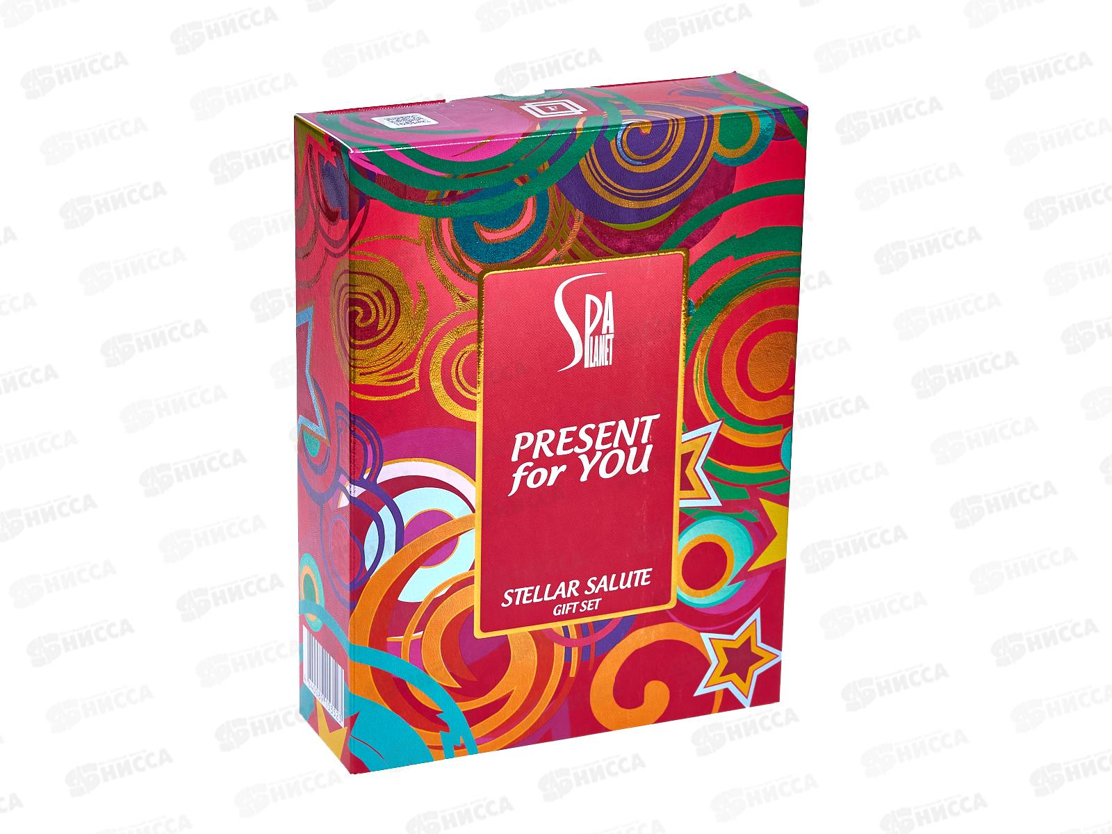 PRESENT for YOU Stellar Salute 585 подарочный набор (шампунь250мл+гель душ) муж *7