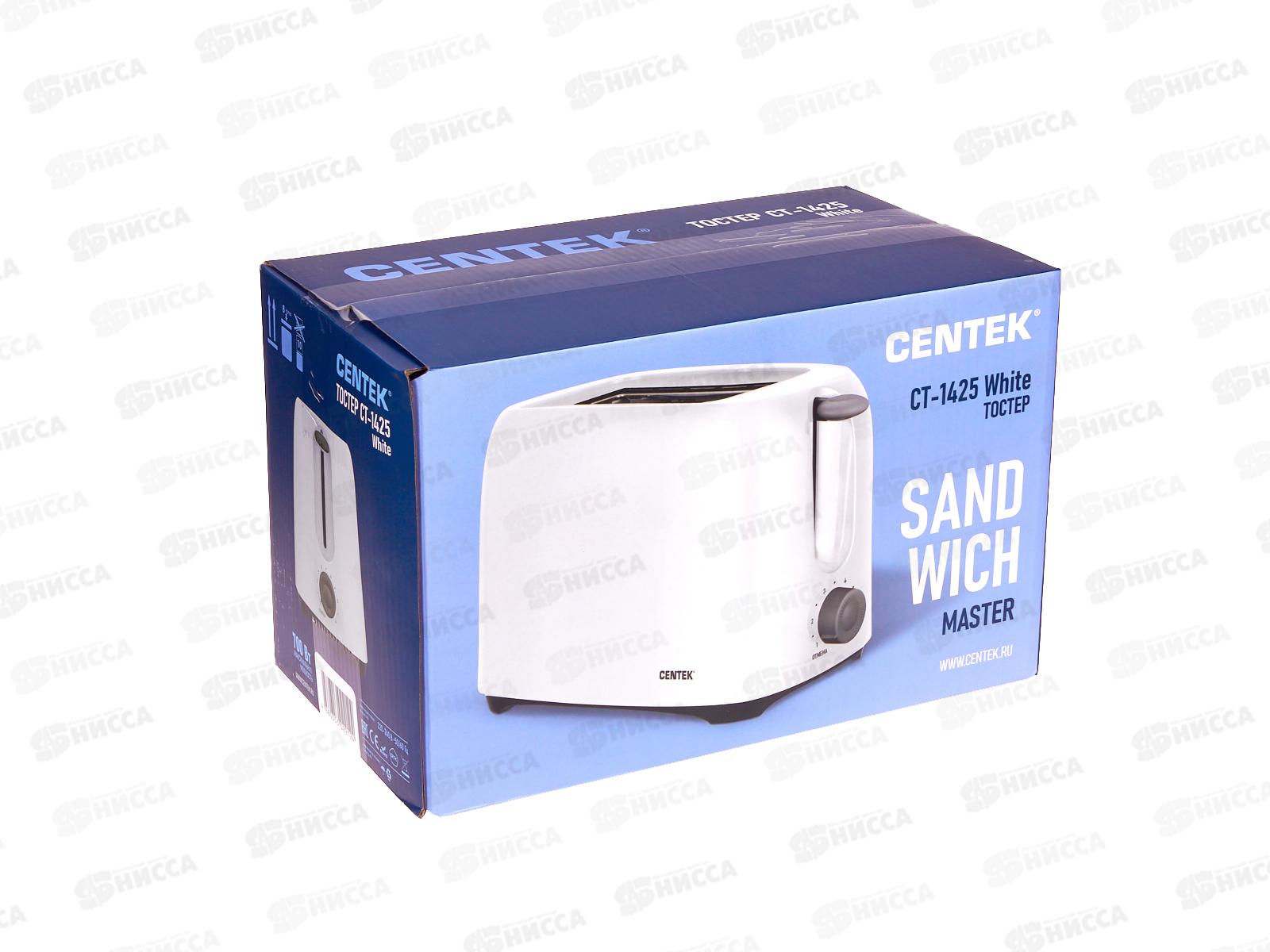 Тостер CT-1425 белый 700вт  *6