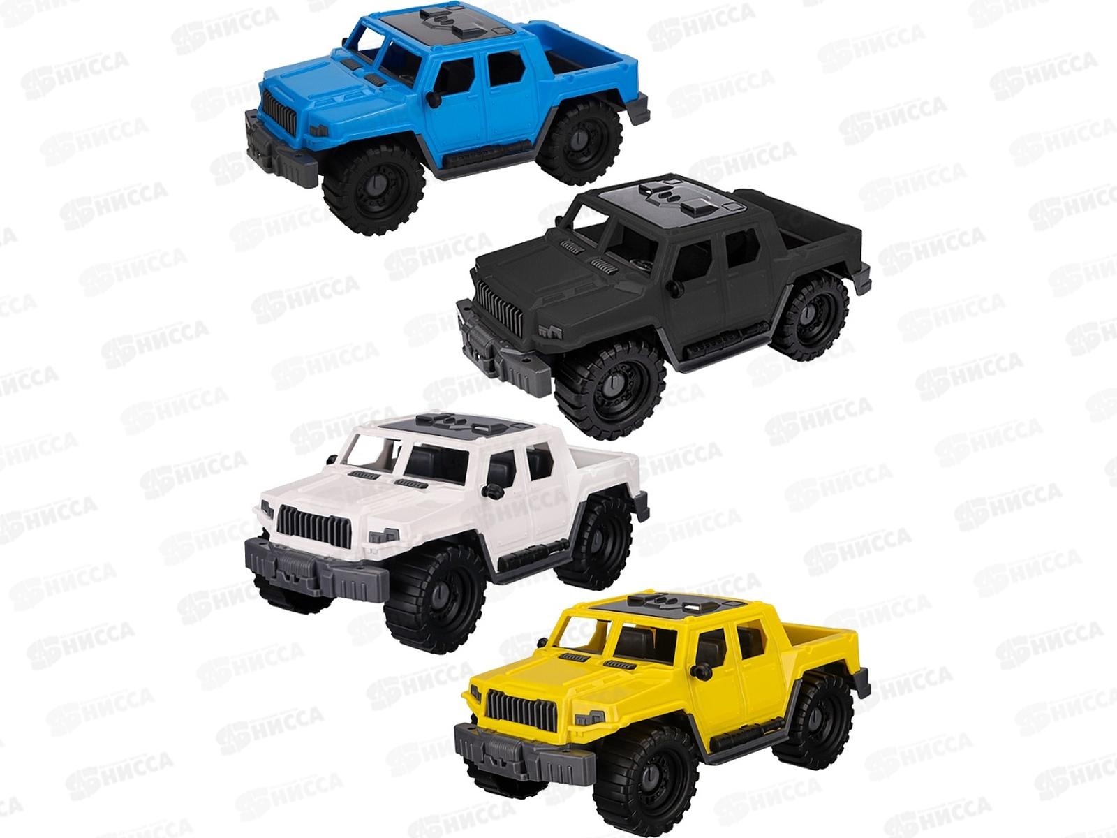 Джип &quotАльфа&quot Городской без тента, 4 цвета, И-1510  *12