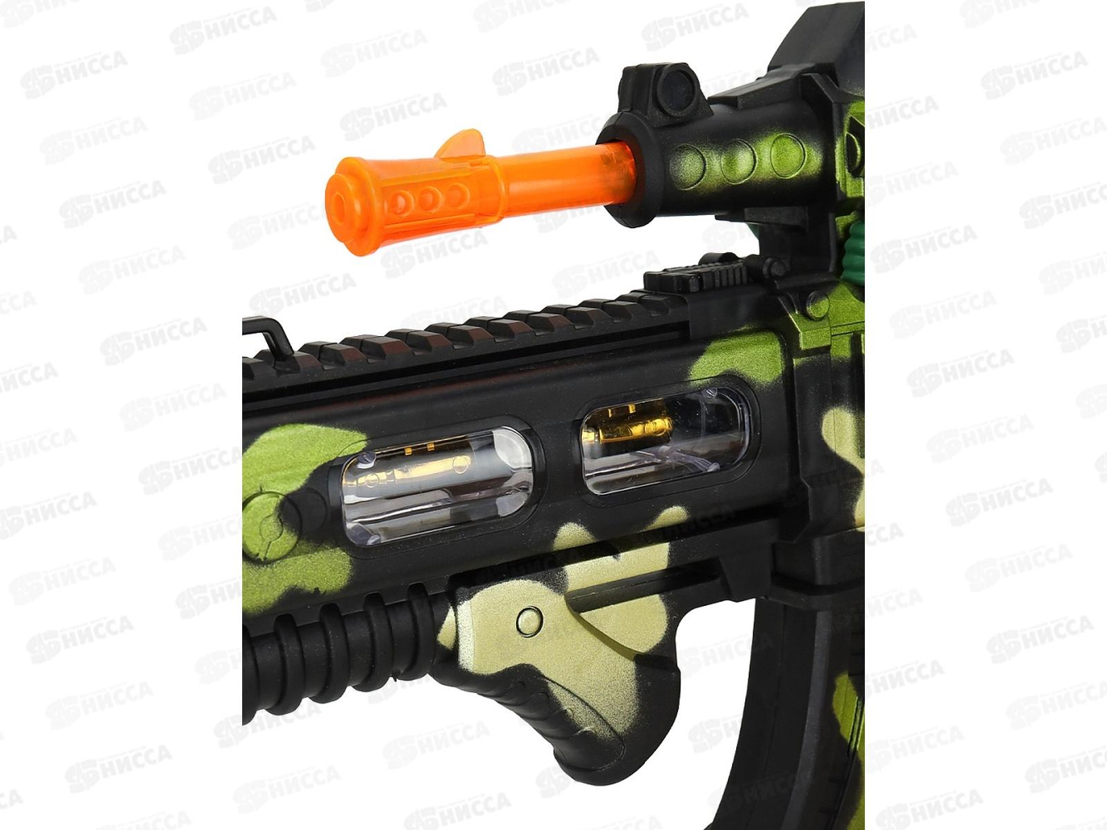 Автомат 3103950 (44х18см) свет, звук, зелёный, в коробке