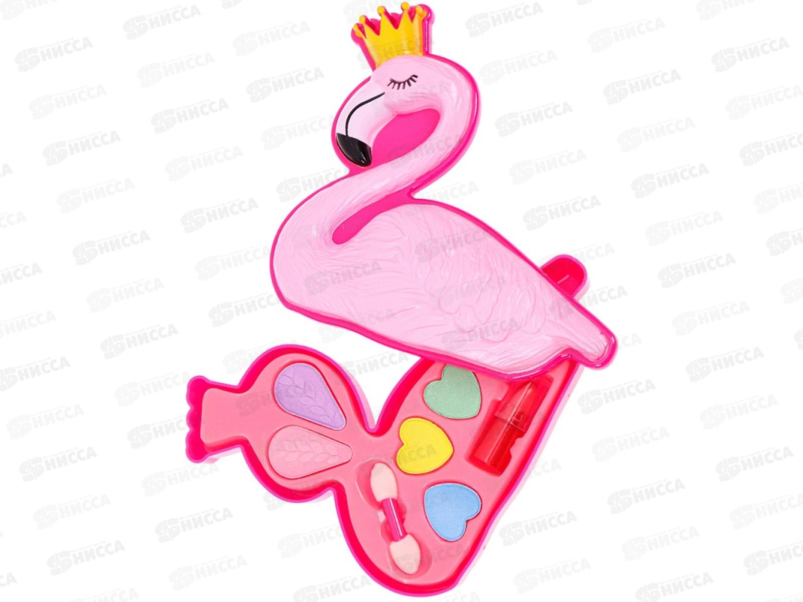 Набор детской косметики &quotФламинго&quot КС-4350 (помада, тени, аппликатор)