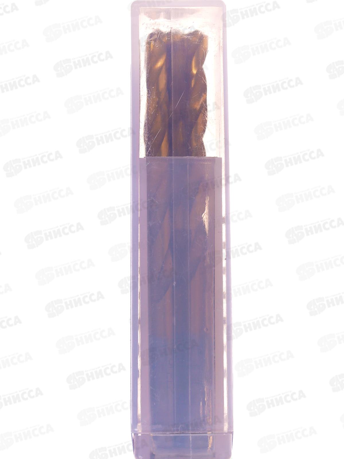 Сверло по металлу  4мм, титан+кобальт Р6М5, 666-04   *10