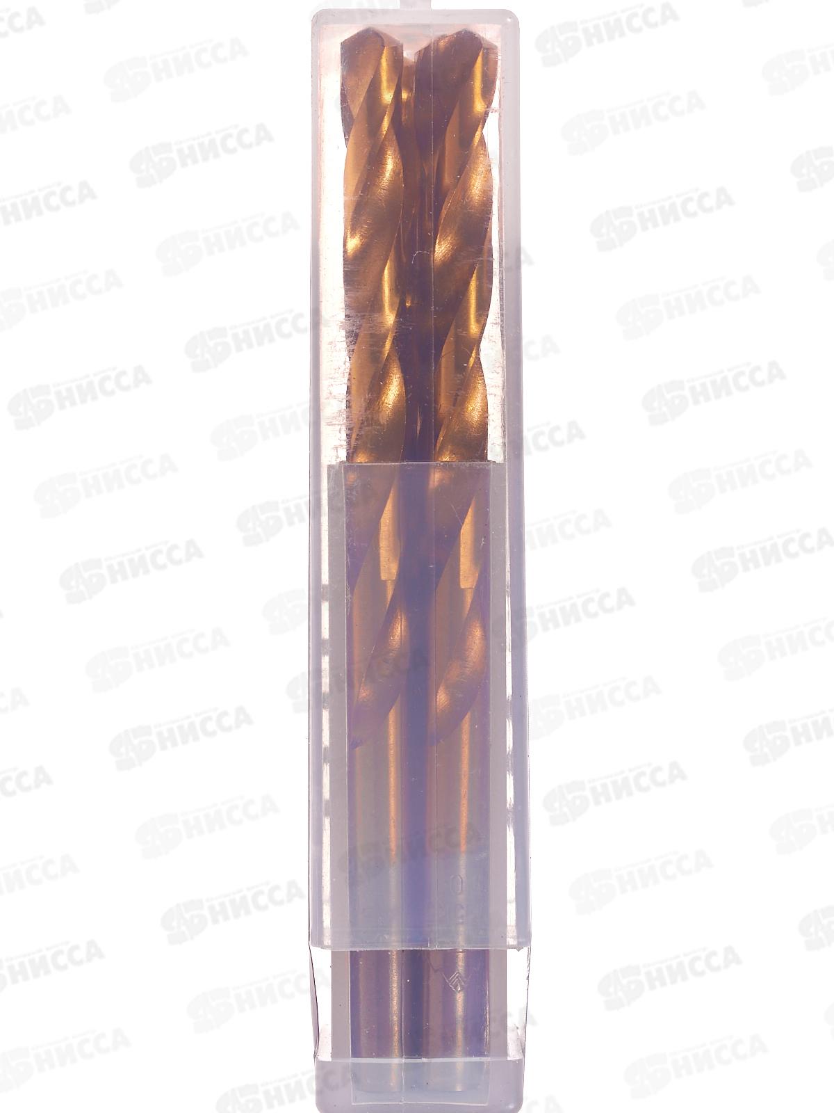 Сверло по металлу  5мм, титан+кобальт Р6М5, 666-05    *10