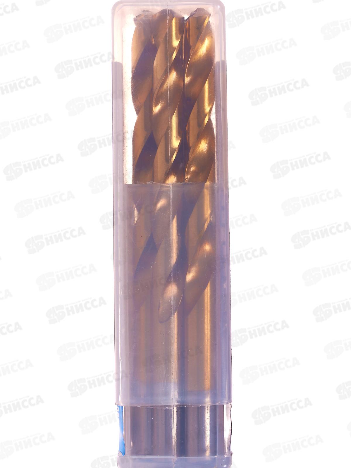 Сверло по металлу  9мм, титан+кобальт Р6М5, 666-09   *10