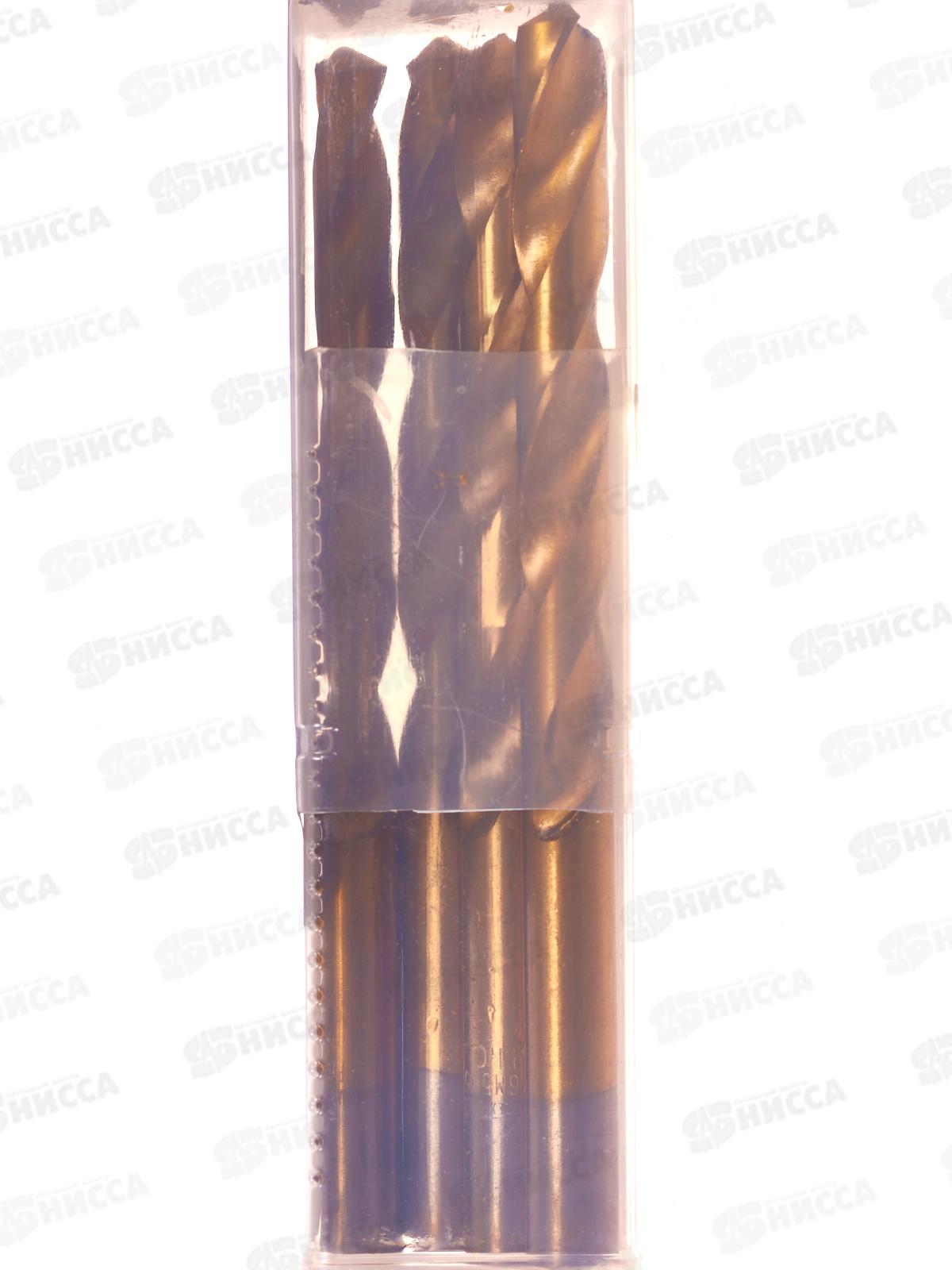 Сверло по металлу 11мм, титан+кобальт Р6М5, 666-11   *5