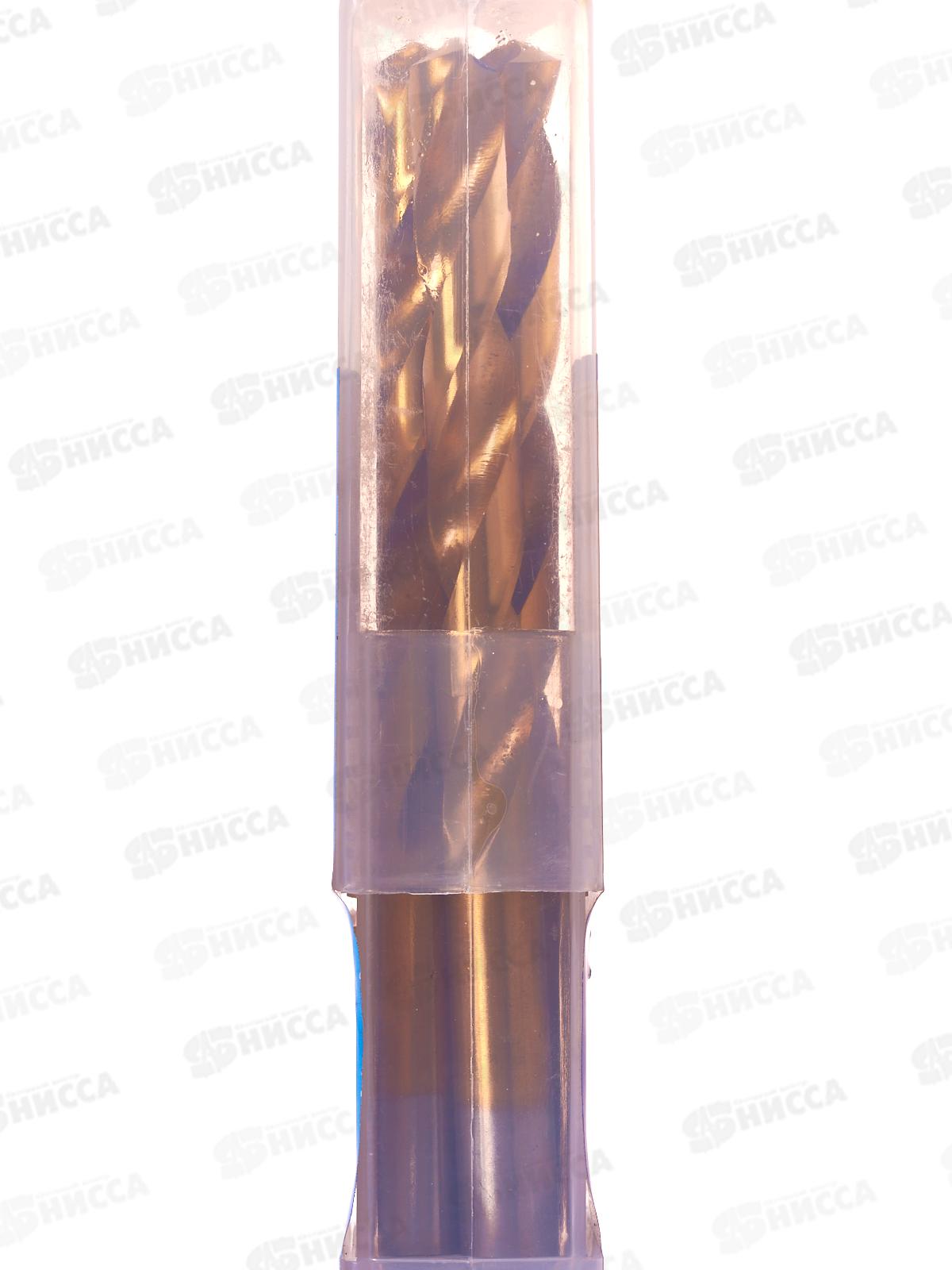 Сверло по металлу 12мм, титан+кобальт Р6М5, 666-12   *5