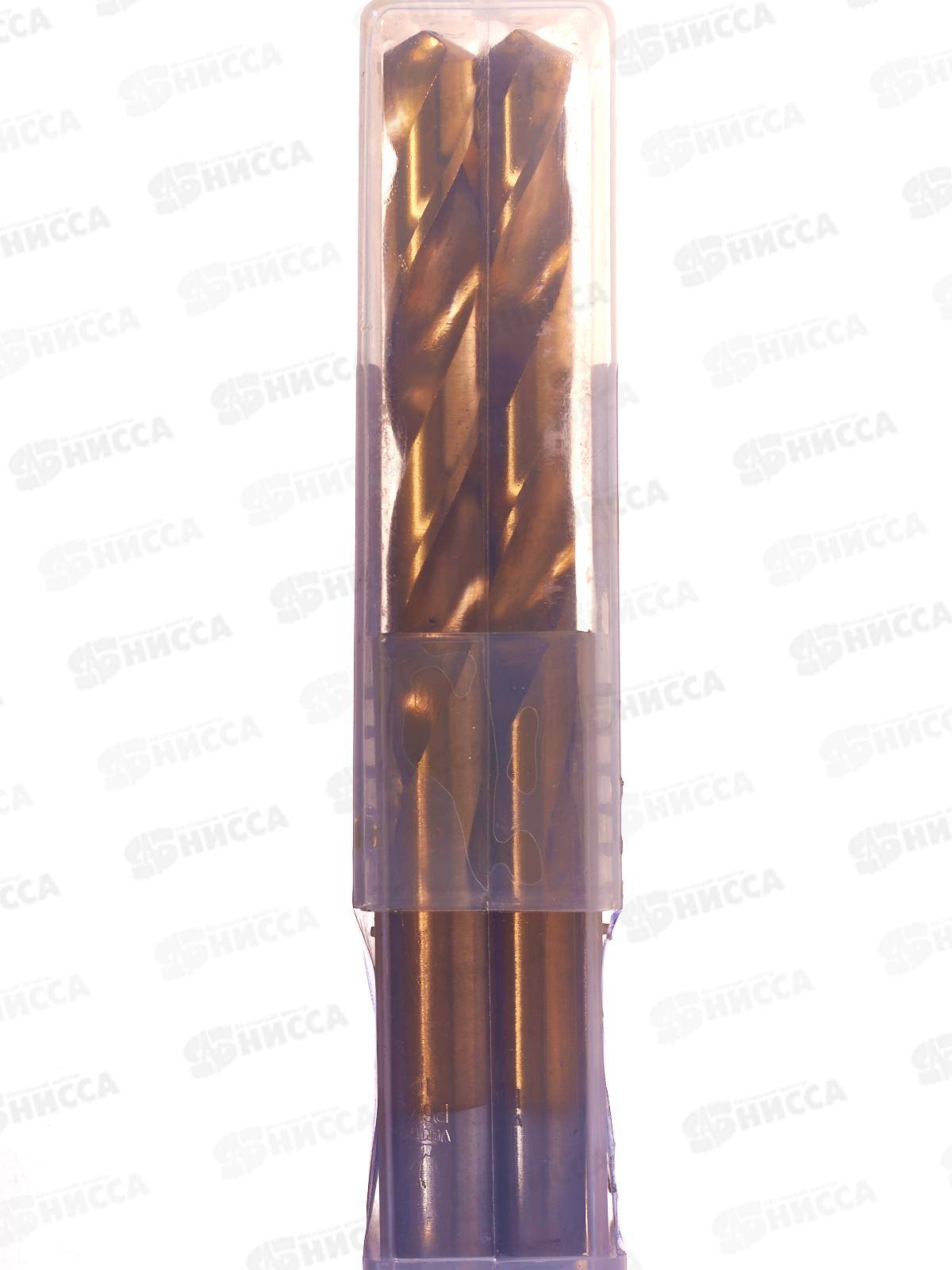 Сверло по металлу 12.5мм, титан+кобальт Р6М5, 666-12,5   *5