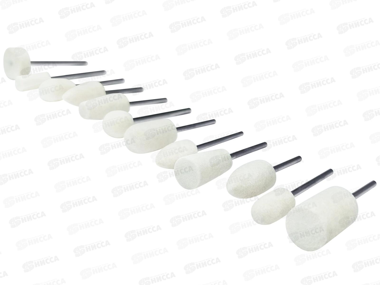 Набор насадок полировальных для гравера 12 предмета, 0987-1-12