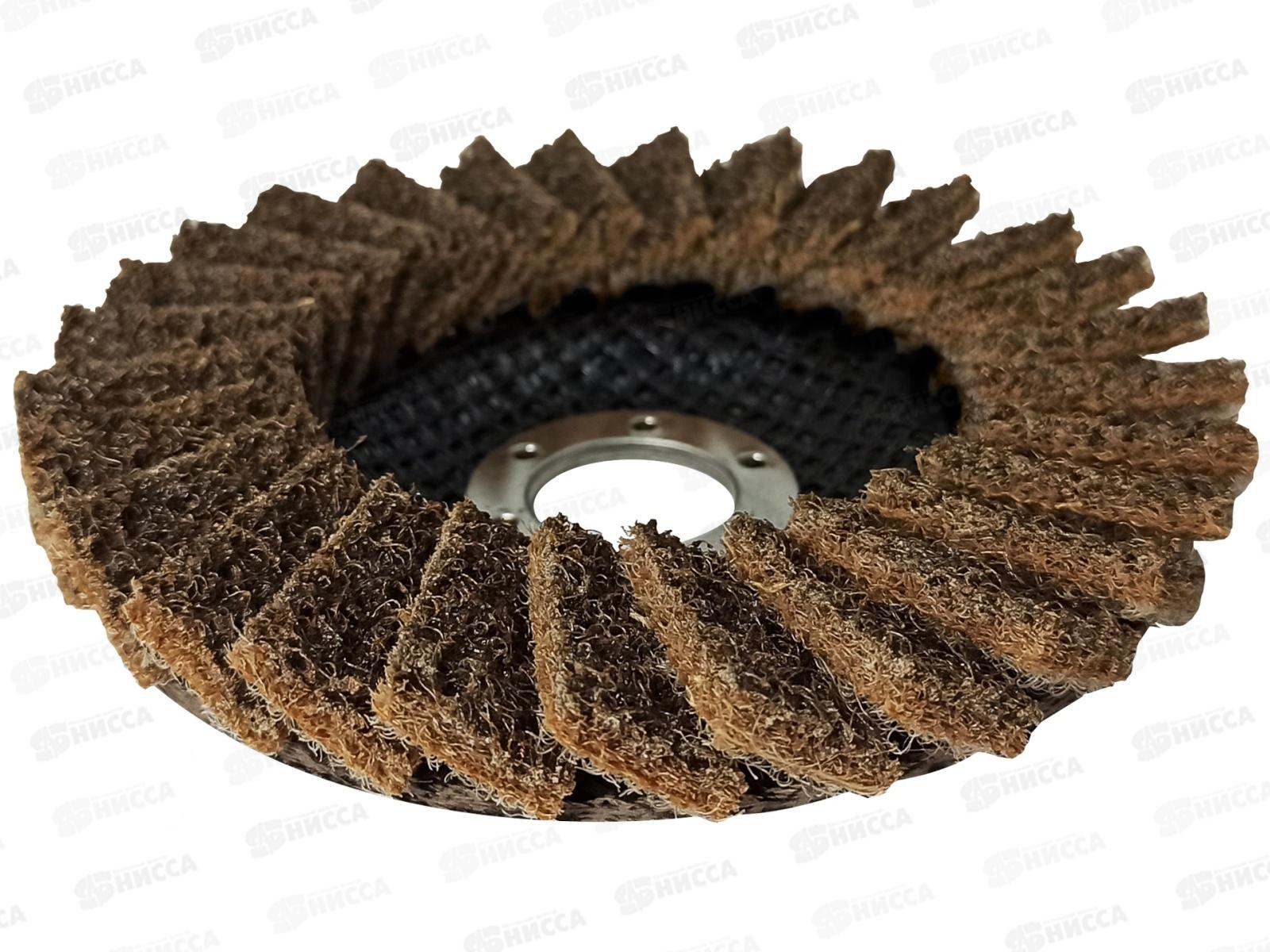 Круг лепестковый полировальный войлочный 125Х22мм Coarse, 12125-1   *10