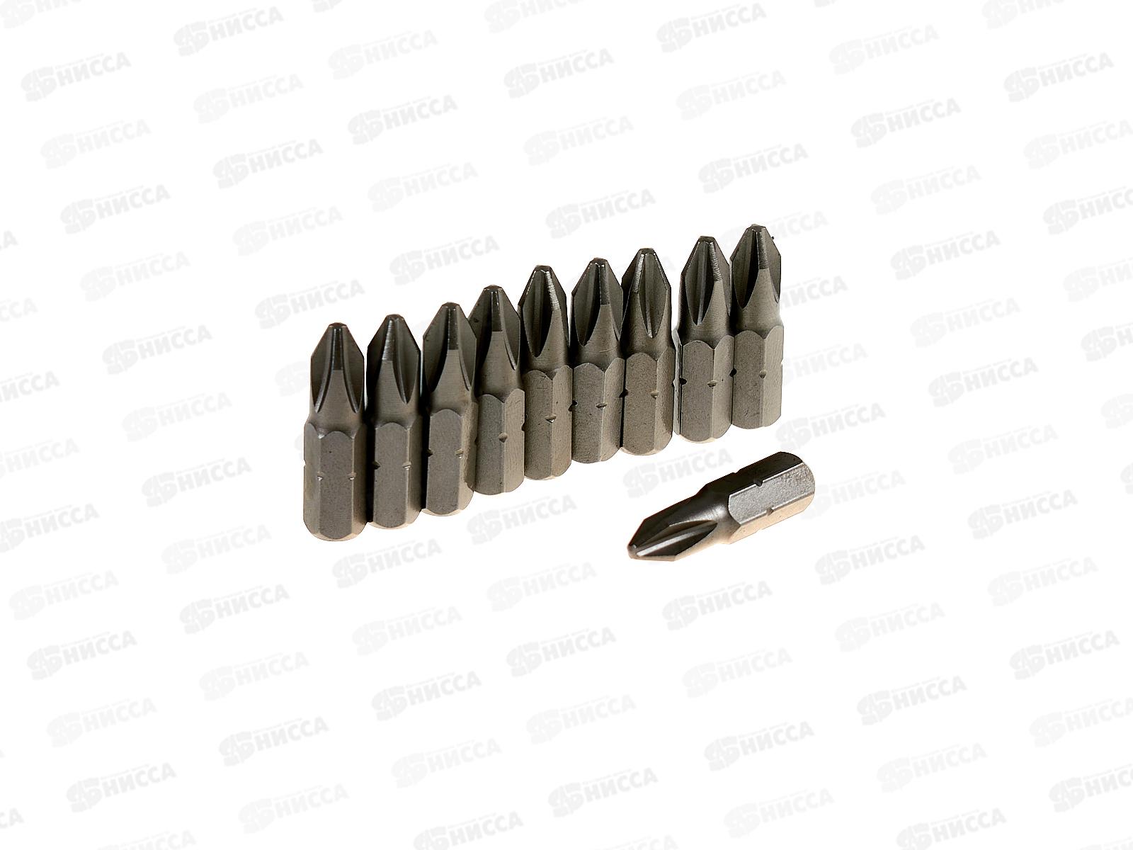 Набор Бит Ph2*25 Vertextools 10 предметов, БТ-PH2-25   *10