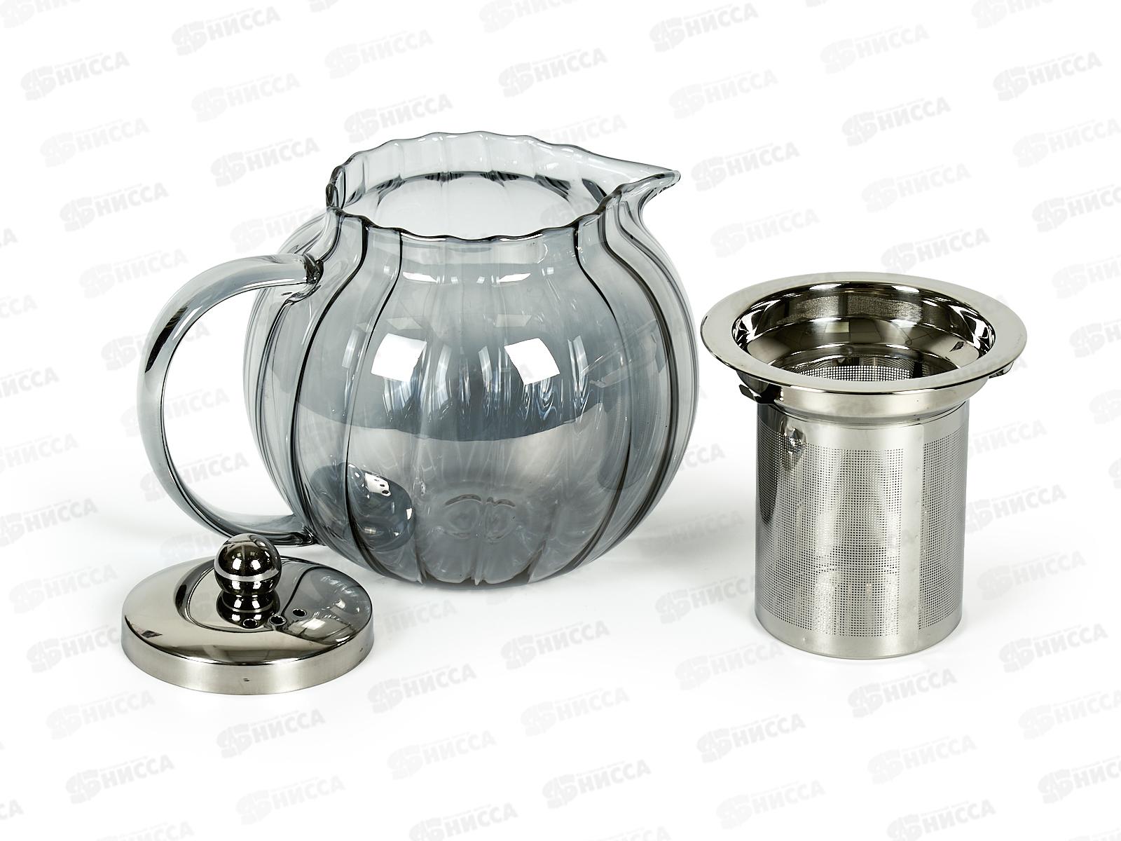 Чайник заварочный 66-3018 0,8л с фильтром Linia Franco