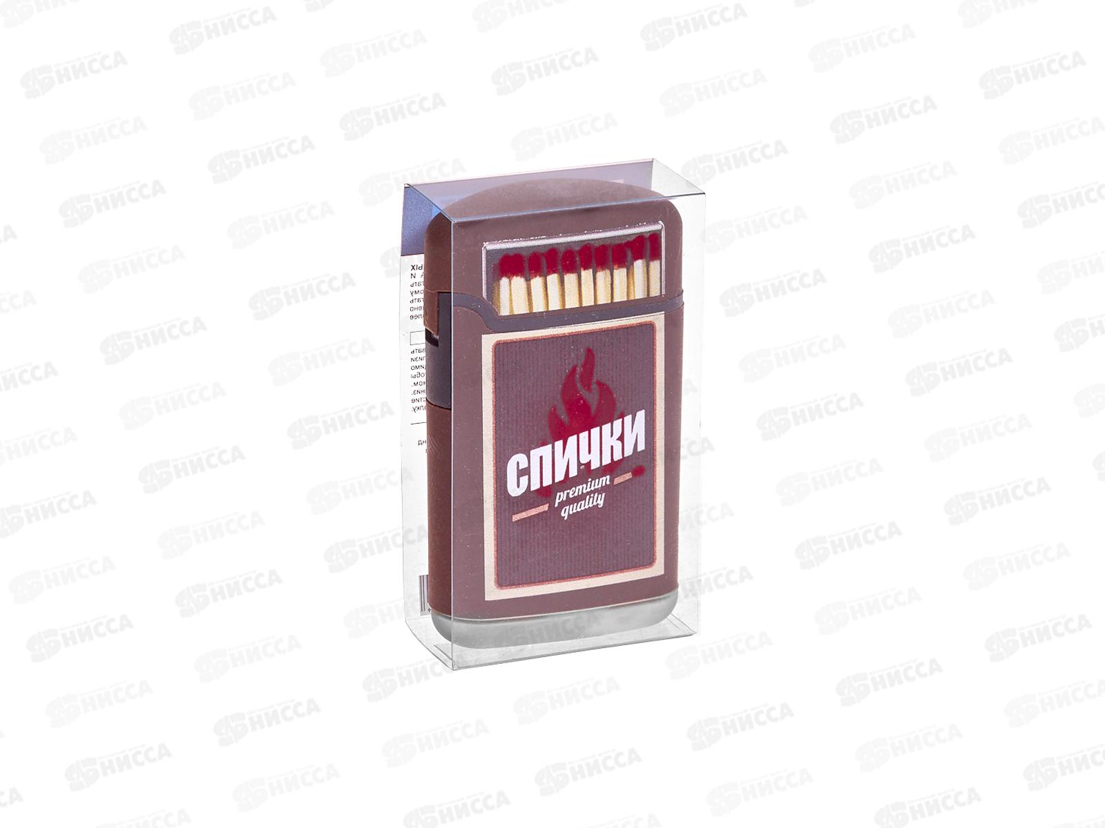 Зажигалка BRUNOJET Rubberized Brown спички 99724-5