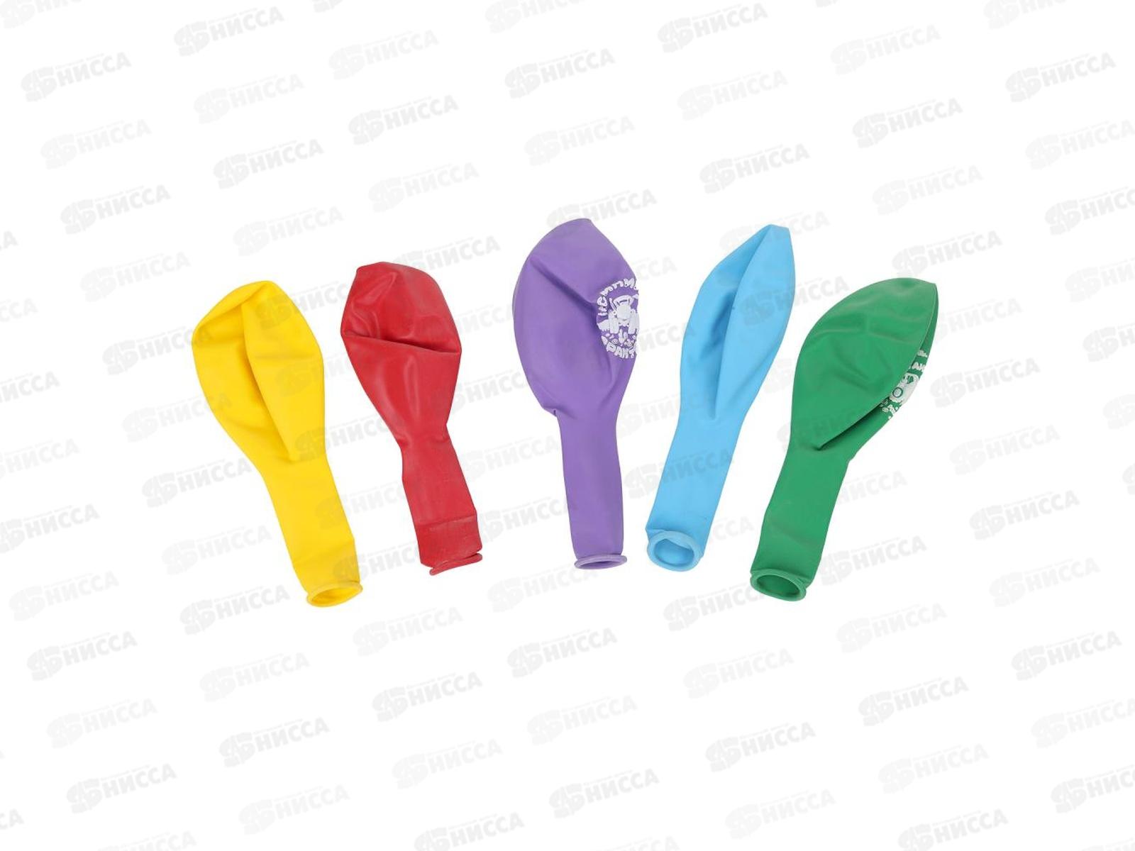 Набор шаров Синий трактор, 5шт, монохром принт, LBM-80037-ВТ