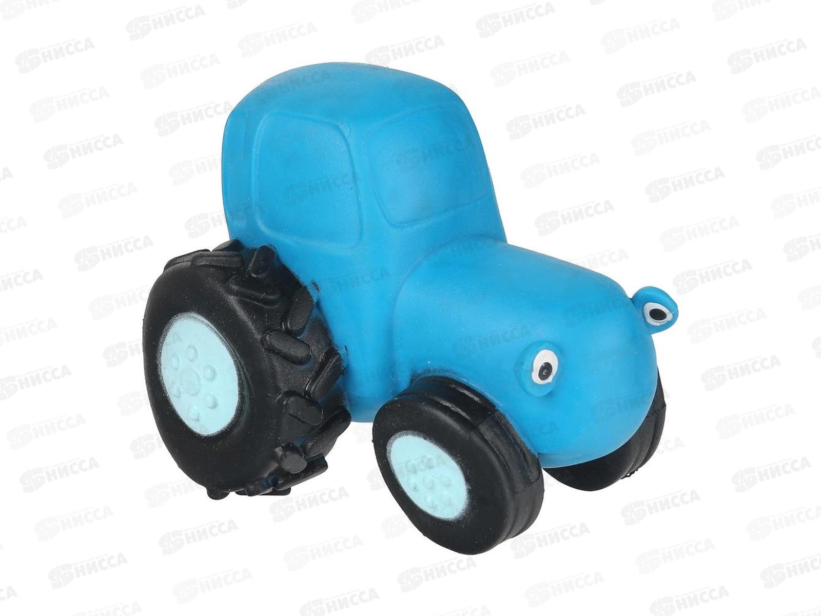 Игрушка-антистресс тянучка с воздухом, Синий трактор, 8см, XIB-BT05-AR-RU *12