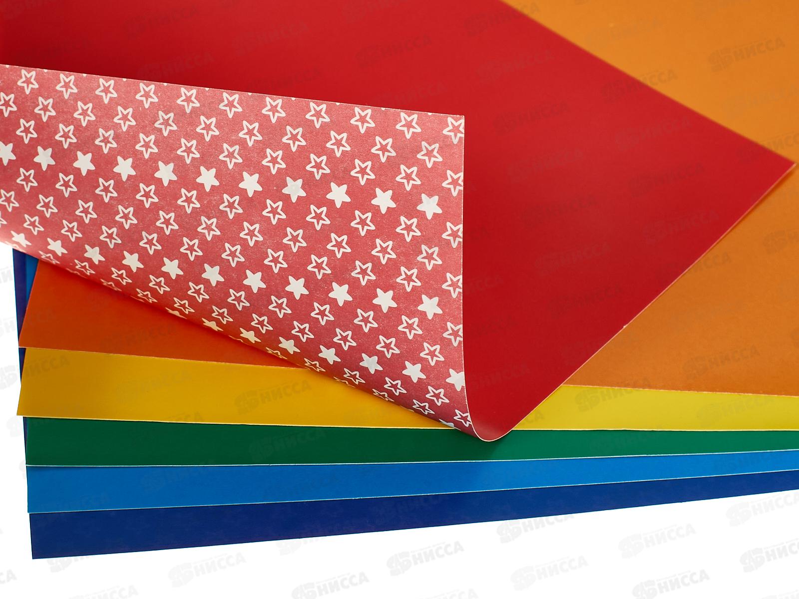 Цветной карт.MAZARI 6л. 6цв,мел.,с узорами, Веселый М-16806 *40