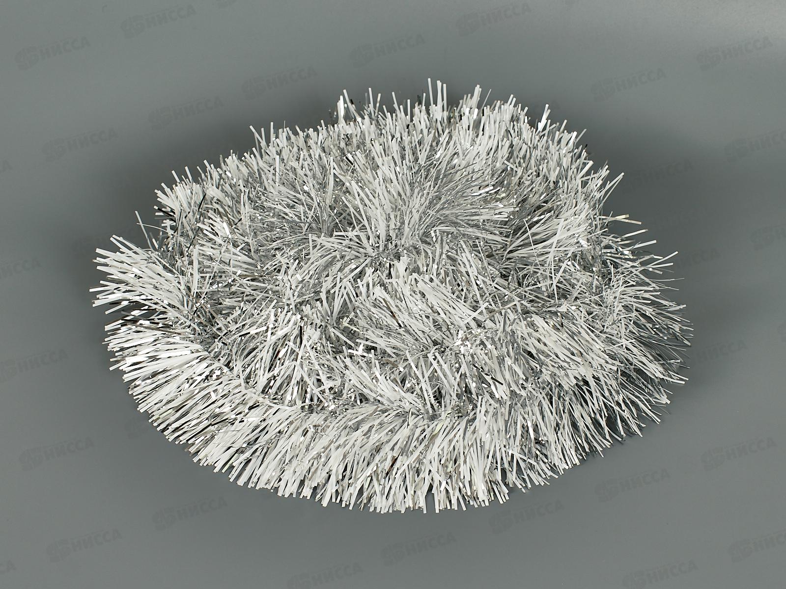 Мишура 2м 9см &quotСнежное сияние&quot серебро, AL-837-9 *600