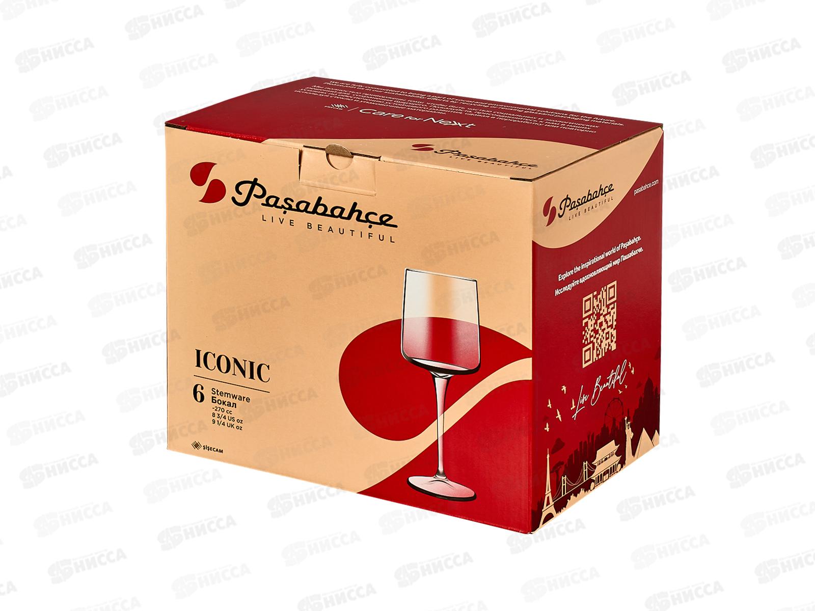 Набор бокалов для белого вина Iconic 6шт 270мл 440497